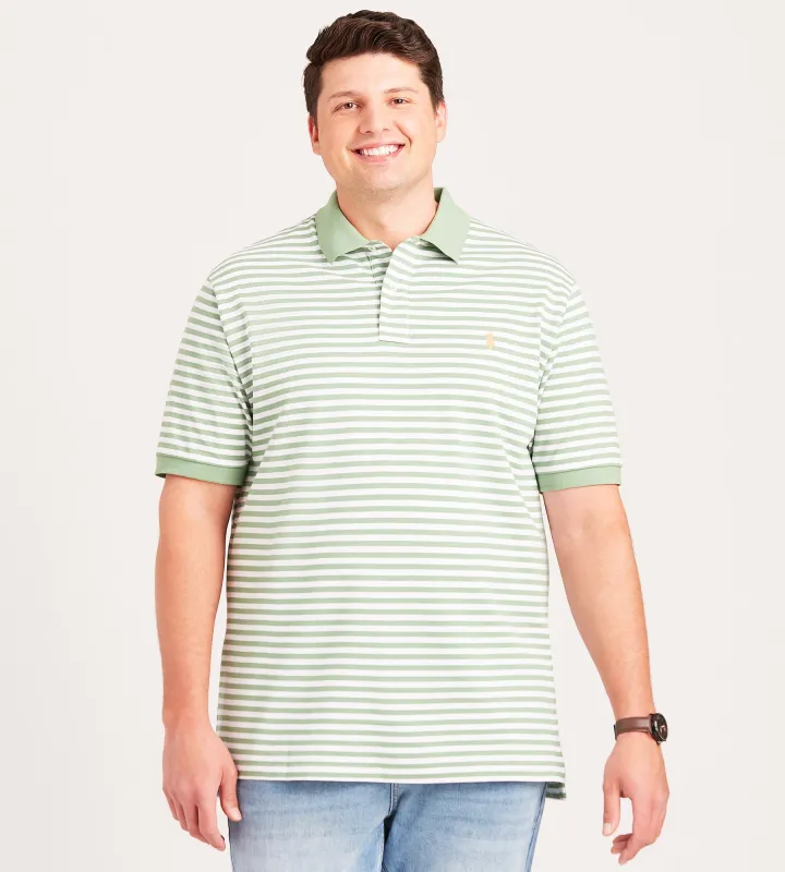 Mesh Stripe Polo made by Polo by Ralph Lauren