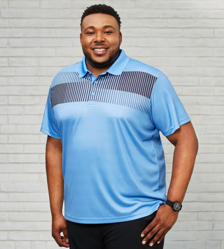Printed Polo sold by Mr. Big and Tall
