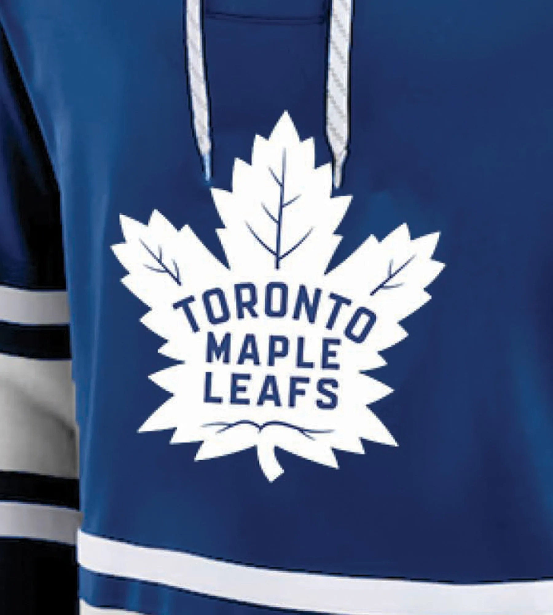 Toronto Maple Leafs NHL Lace-Up Hoodie sold by Mr. Big and Tall product image thumbnail 2