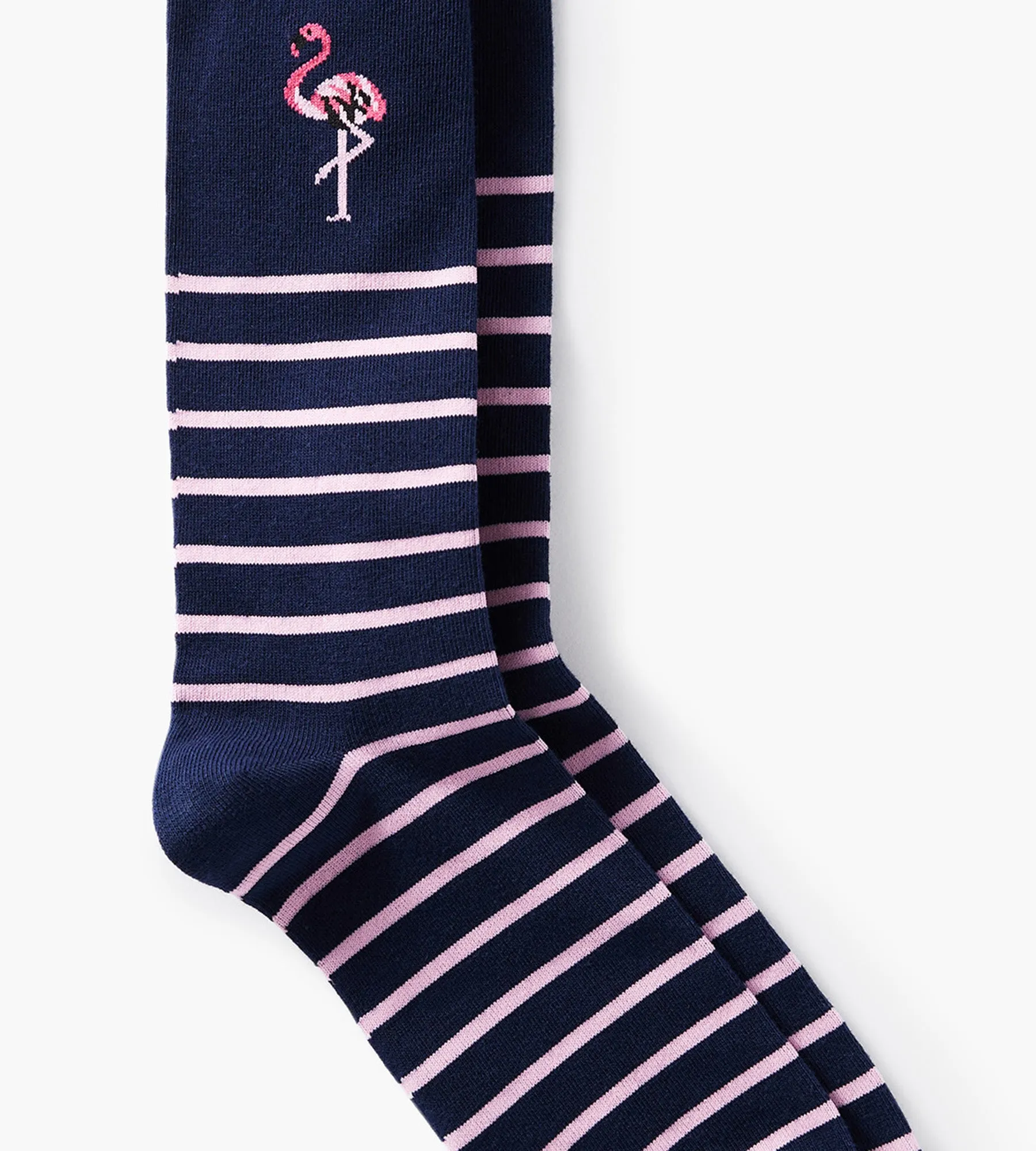 Flamingo Stripe Socks sold by Mr. Big and Tall product image thumbnail 2