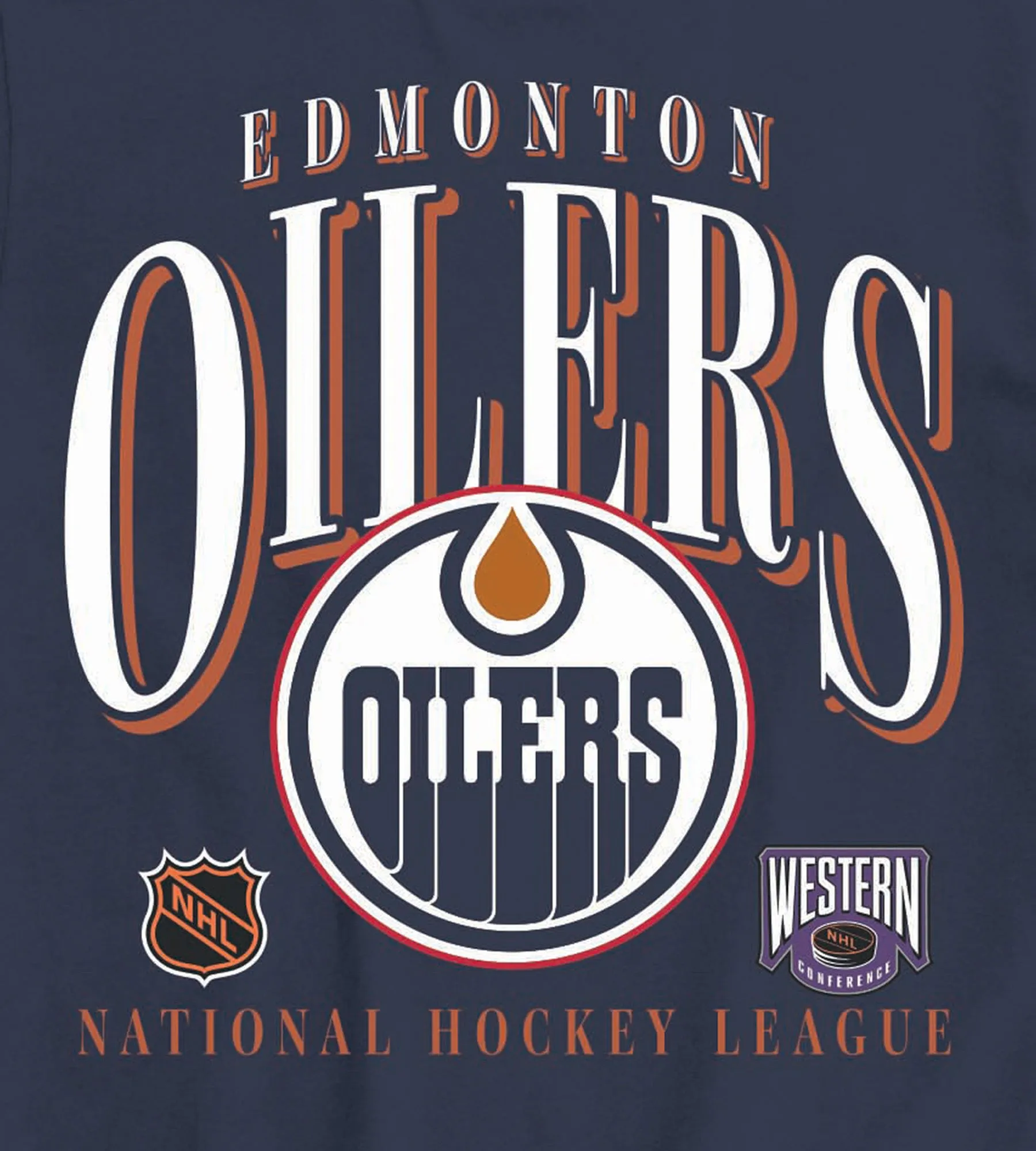Edmonton Oilers NHL Tee sold by Mr. Big and Tall product image thumbnail 2