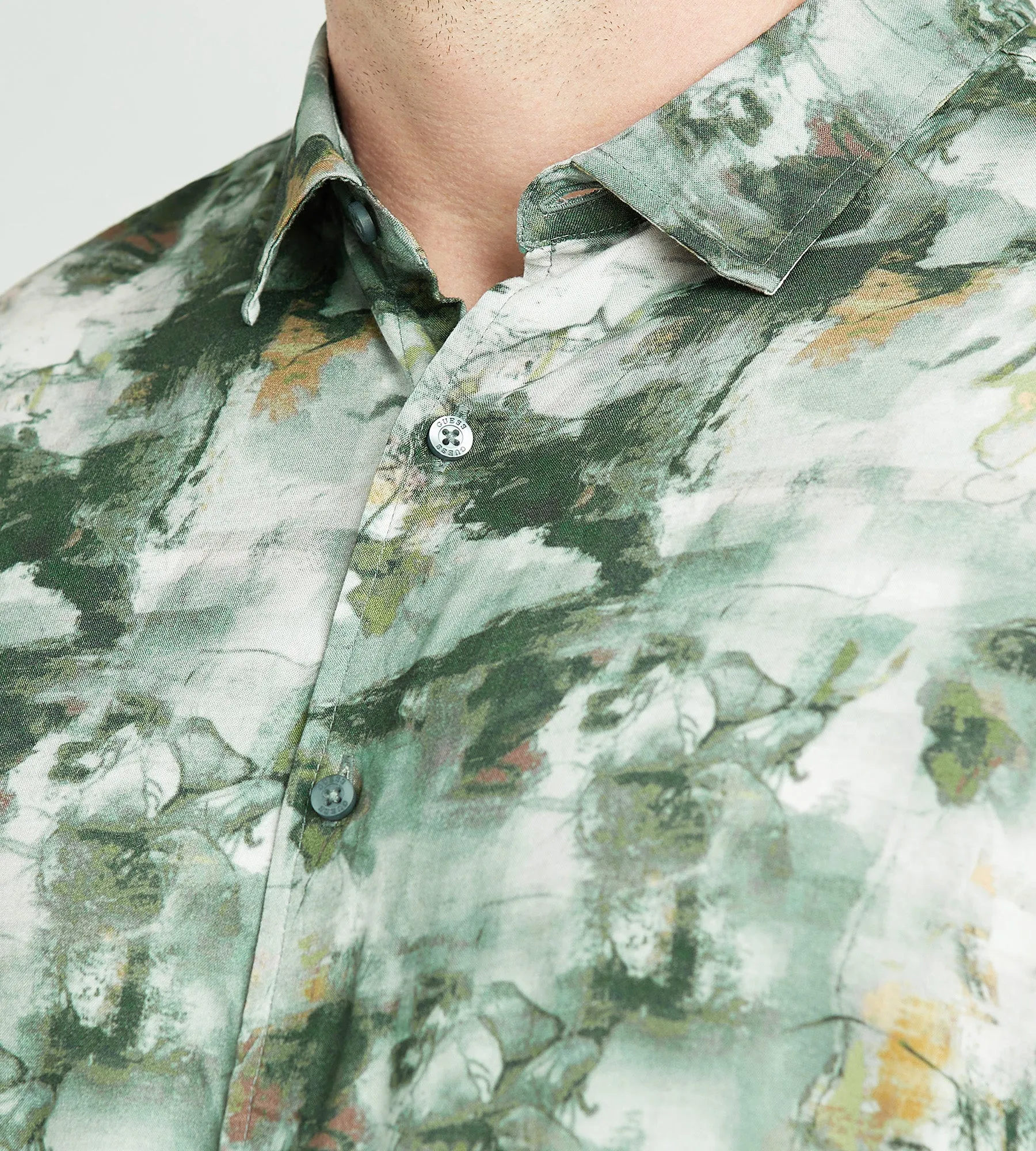 Abstract Floral Shirt sold by Mr. Big and Tall product image thumbnail 2