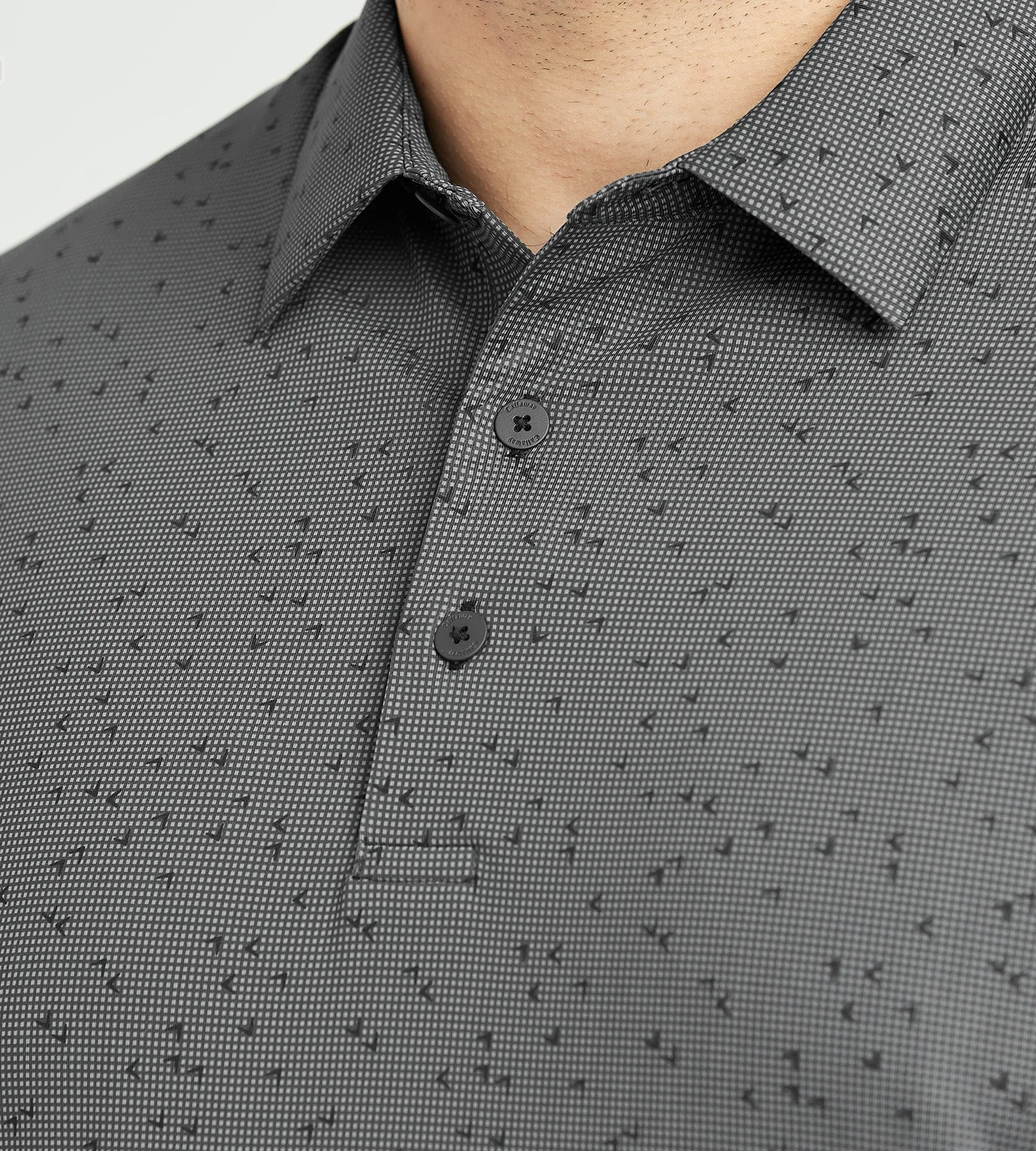 Gingham Printed Essential Polo sold by Mr. Big and Tall product image thumbnail 2