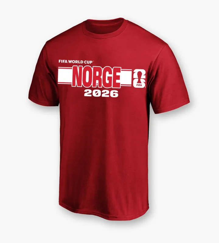 Norway FIFA 2026 World Cup Tee made by Mr. Big and Tall