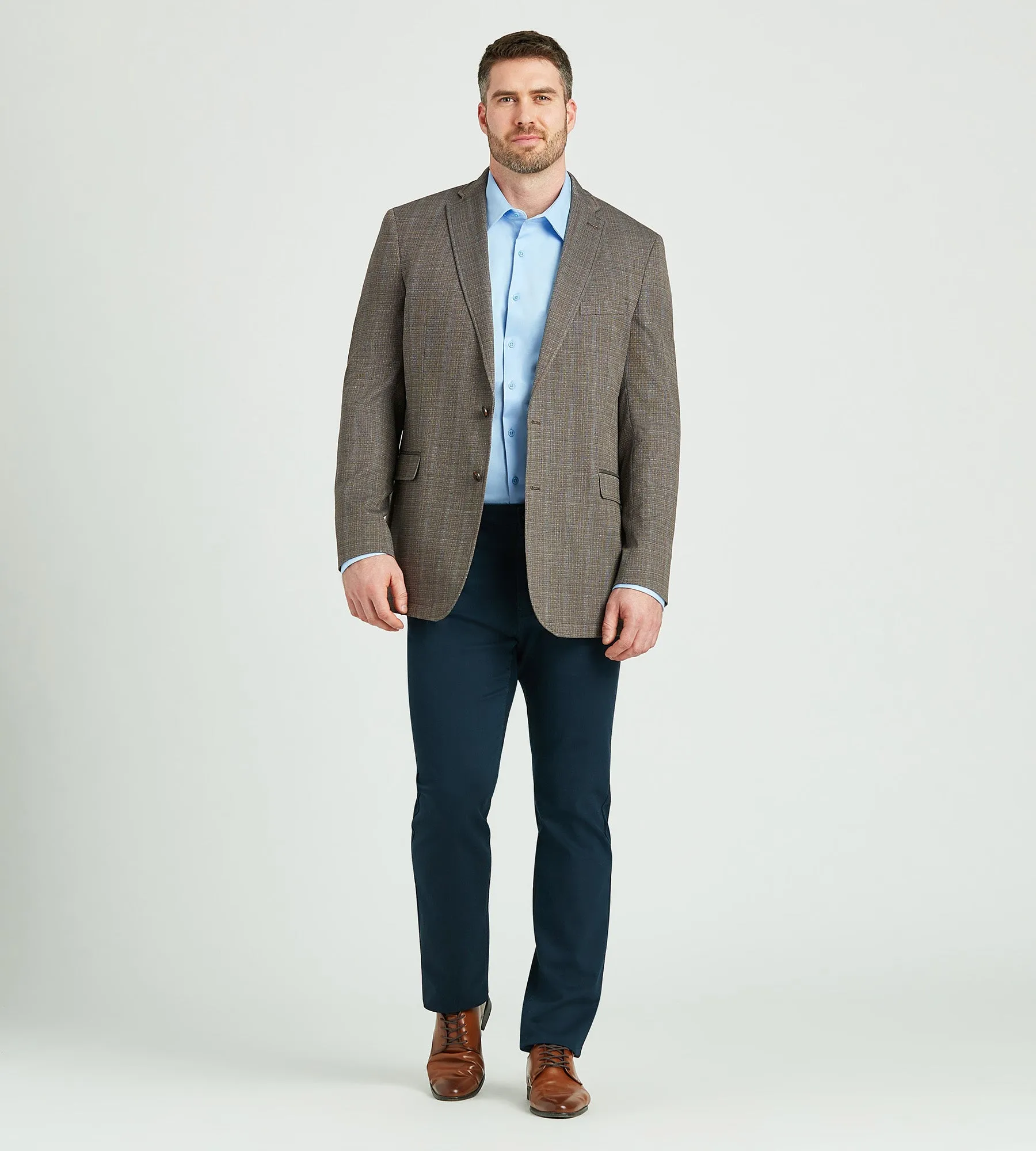 Modern Fit Neat Woven Sport Jacket sold by Mr. Big and Tall product image thumbnail 3