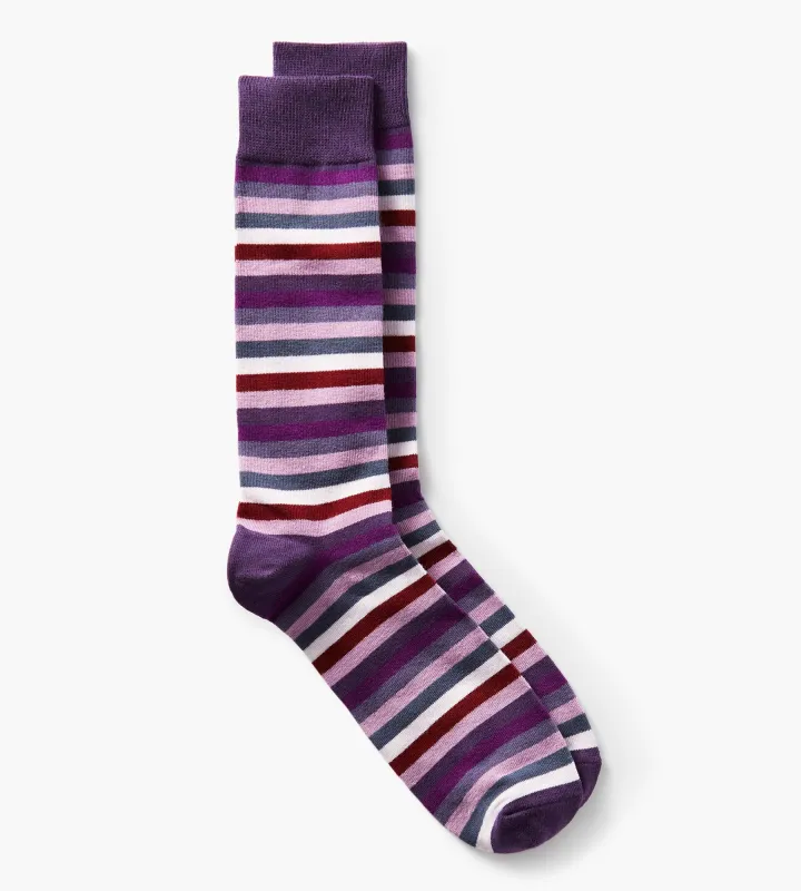 Stripe Socks made by Mr. Big and Tall