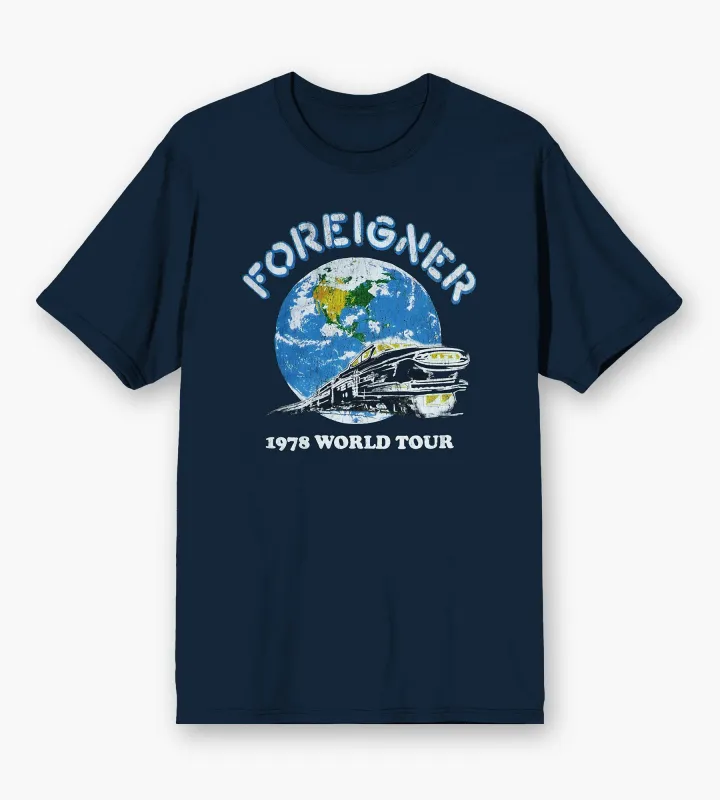 Foreigner Graphic Tee made by Mr. Big and Tall
