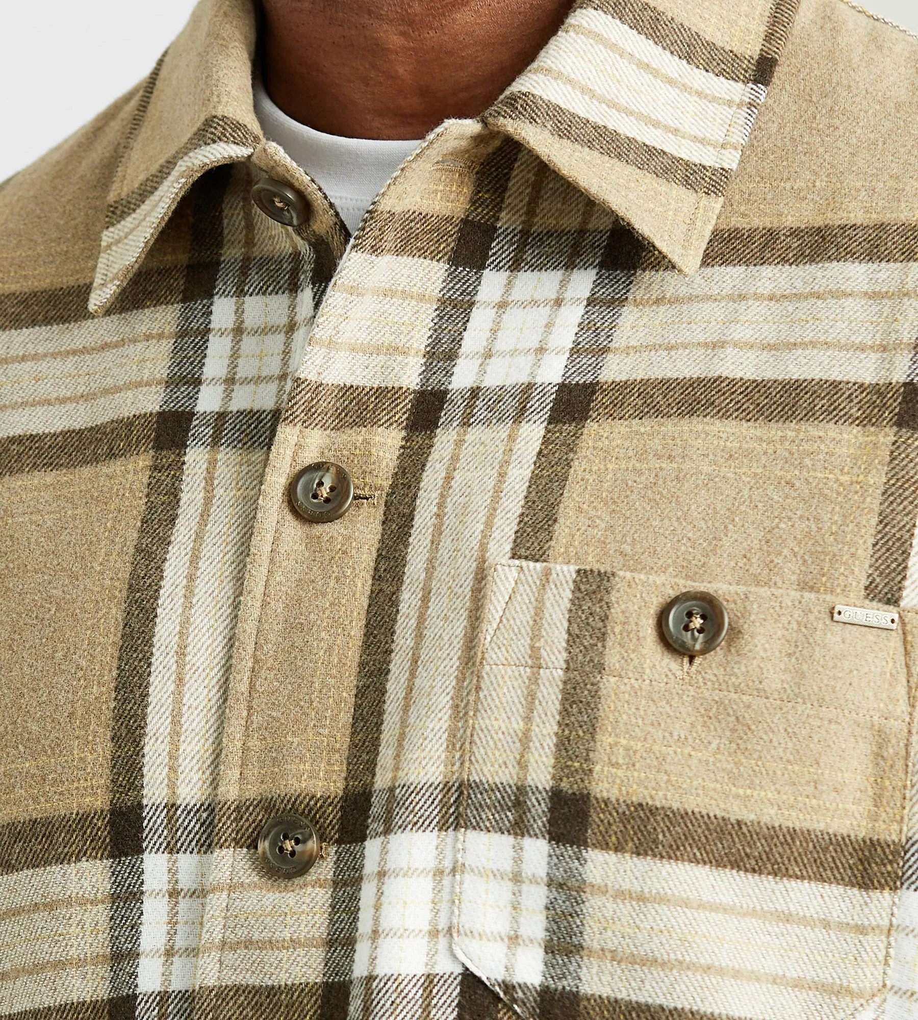 Flannel Overshirt sold by Mr. Big and Tall product image thumbnail 2