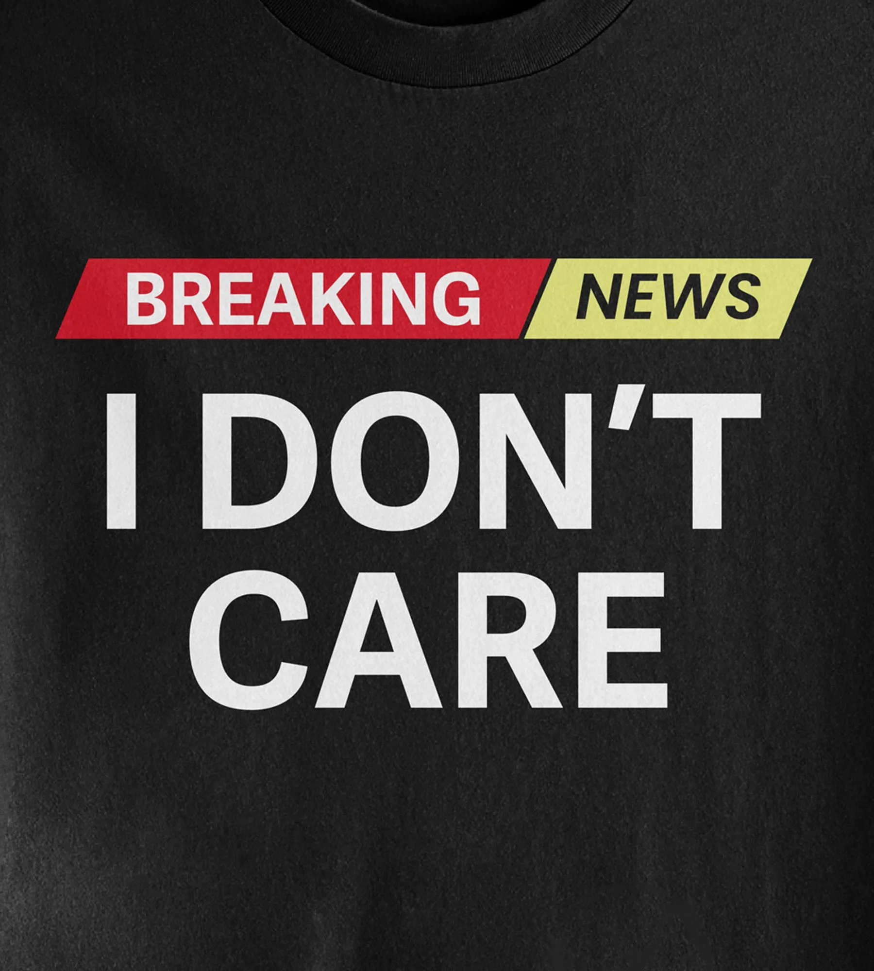 Breaking News Tee sold by Mr. Big and Tall product image thumbnail 2