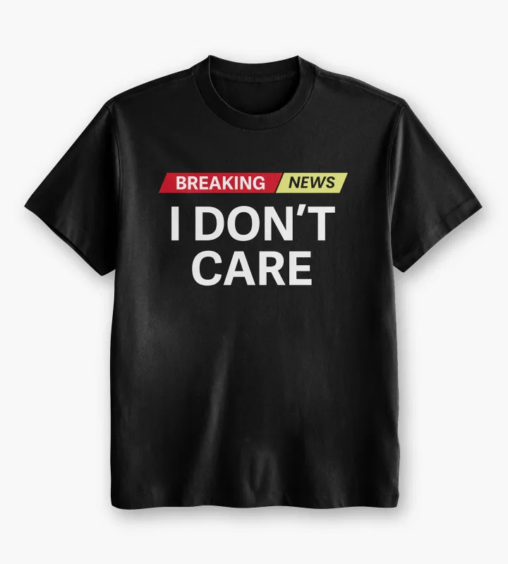 Breaking News Tee made by Mr. Big and Tall