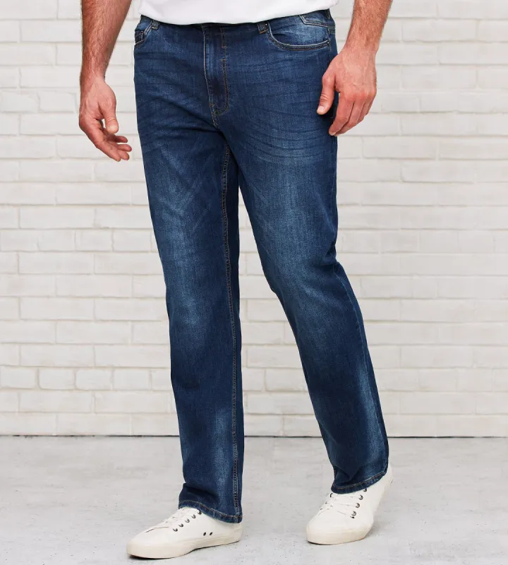 Straight Fit Jeans sold by Mr. Big and Tall