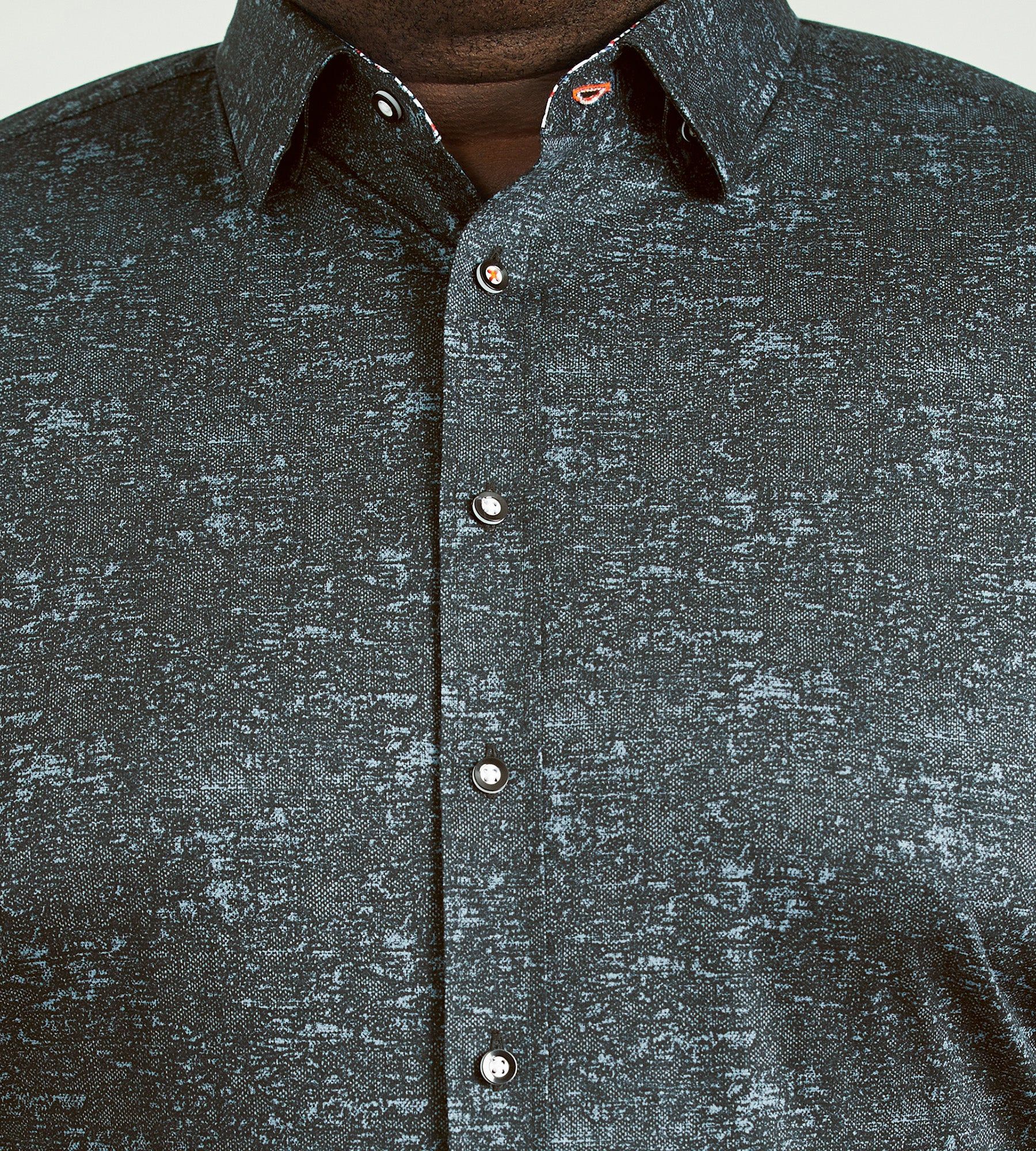 360° Stretch Textured Short Sleeve Sport Shirt sold by Mr. Big and Tall product image thumbnail 2