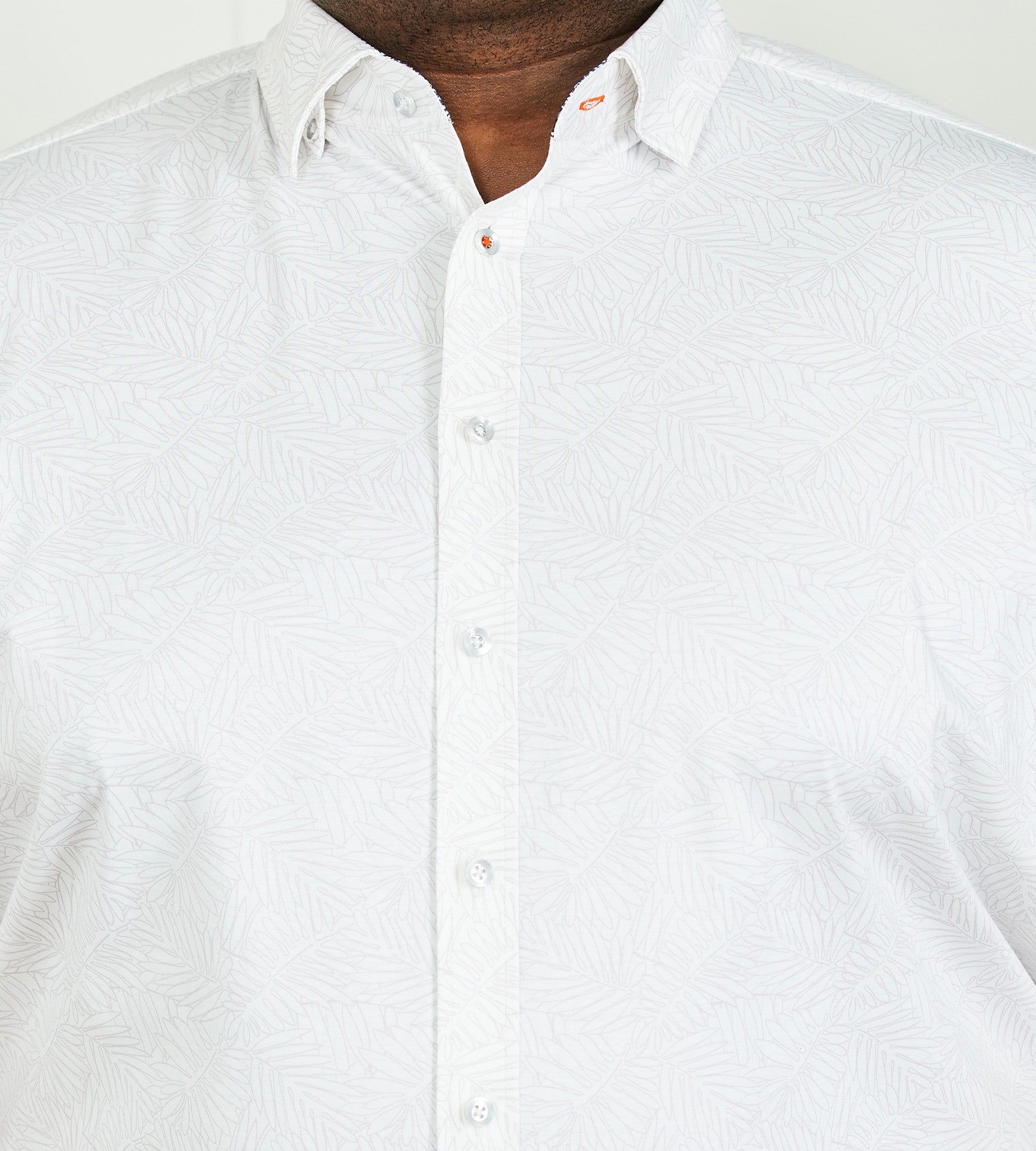 360° Stretch Floral Print Short Sleeve Sport Shirt sold by Mr. Big and Tall product image thumbnail 2
