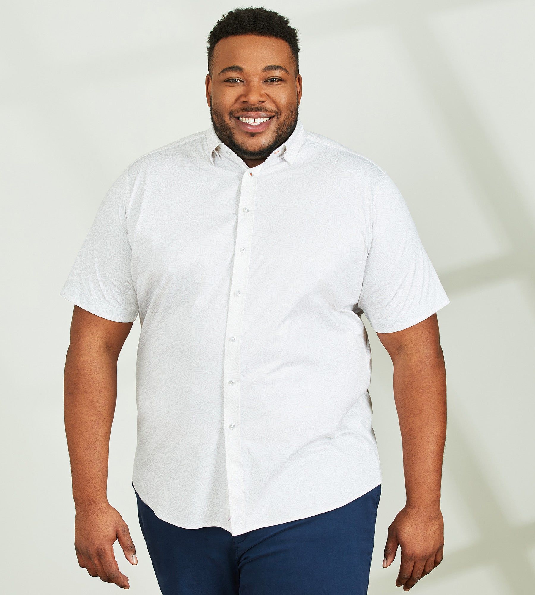 360° Stretch Floral Print Short Sleeve Sport Shirt sold by Mr. Big and Tall