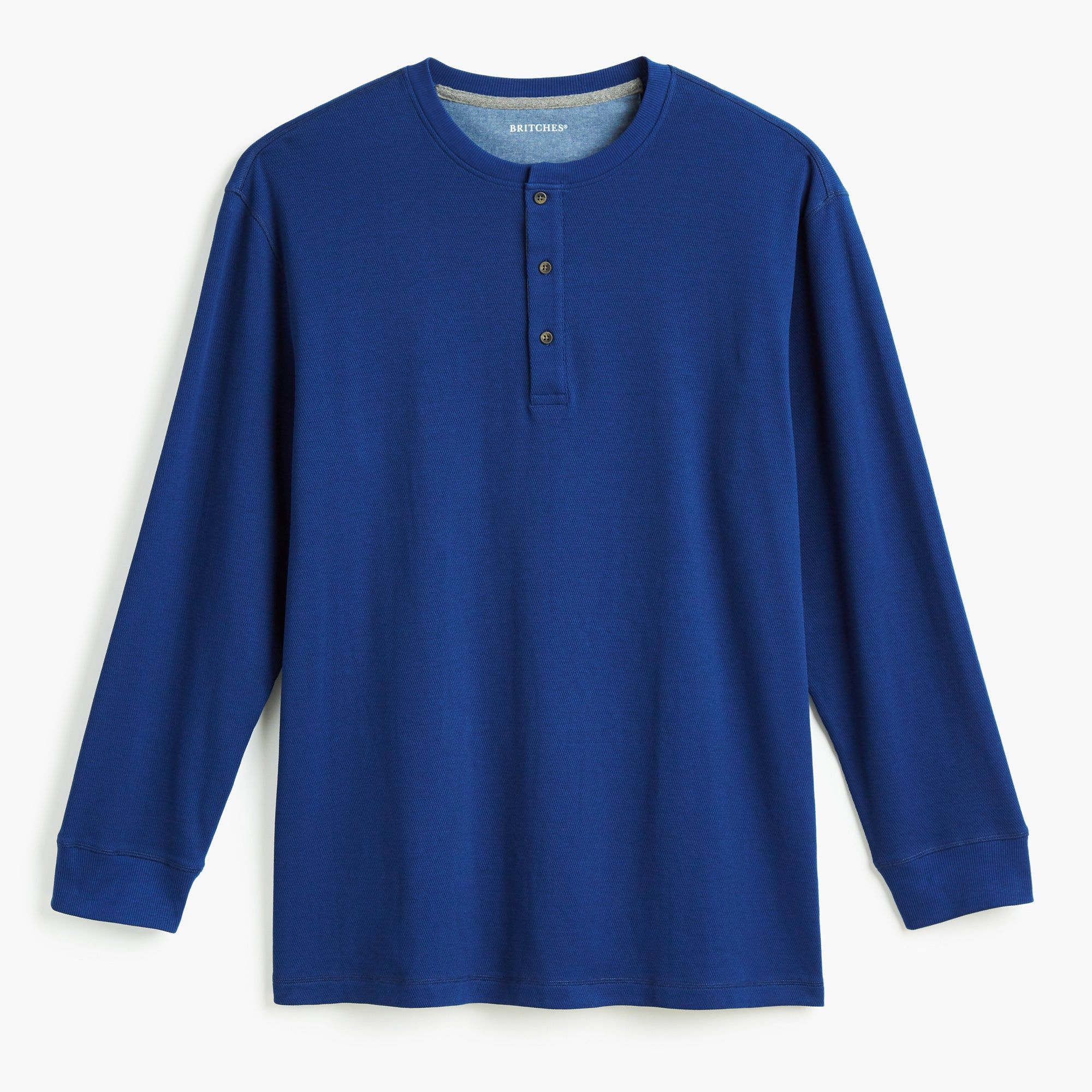 Long Sleeve Waffle Henley sold by Mr. Big and Tall product image thumbnail 7