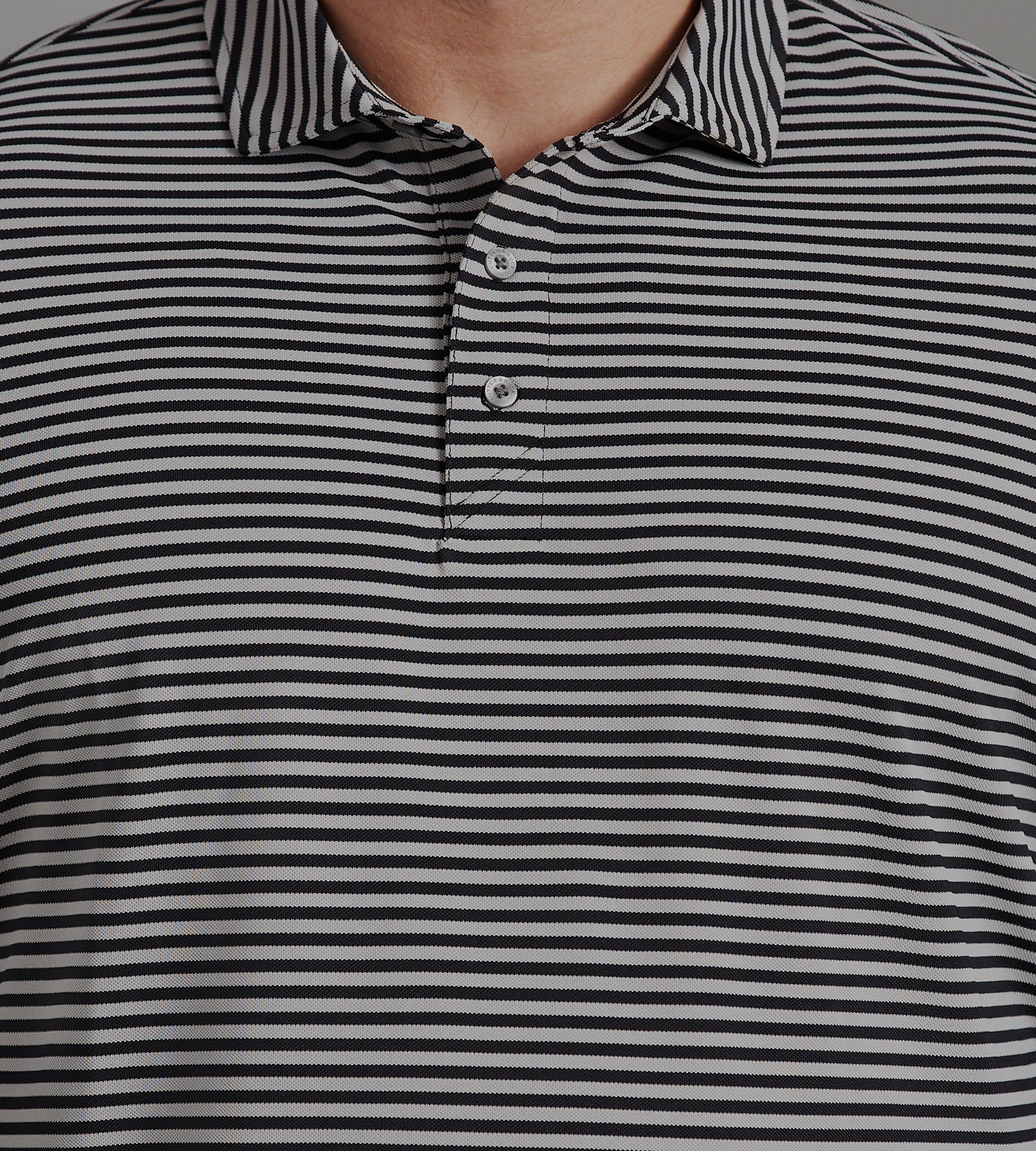 Pique Stripe Polo sold by Mr. Big and Tall product image thumbnail 2