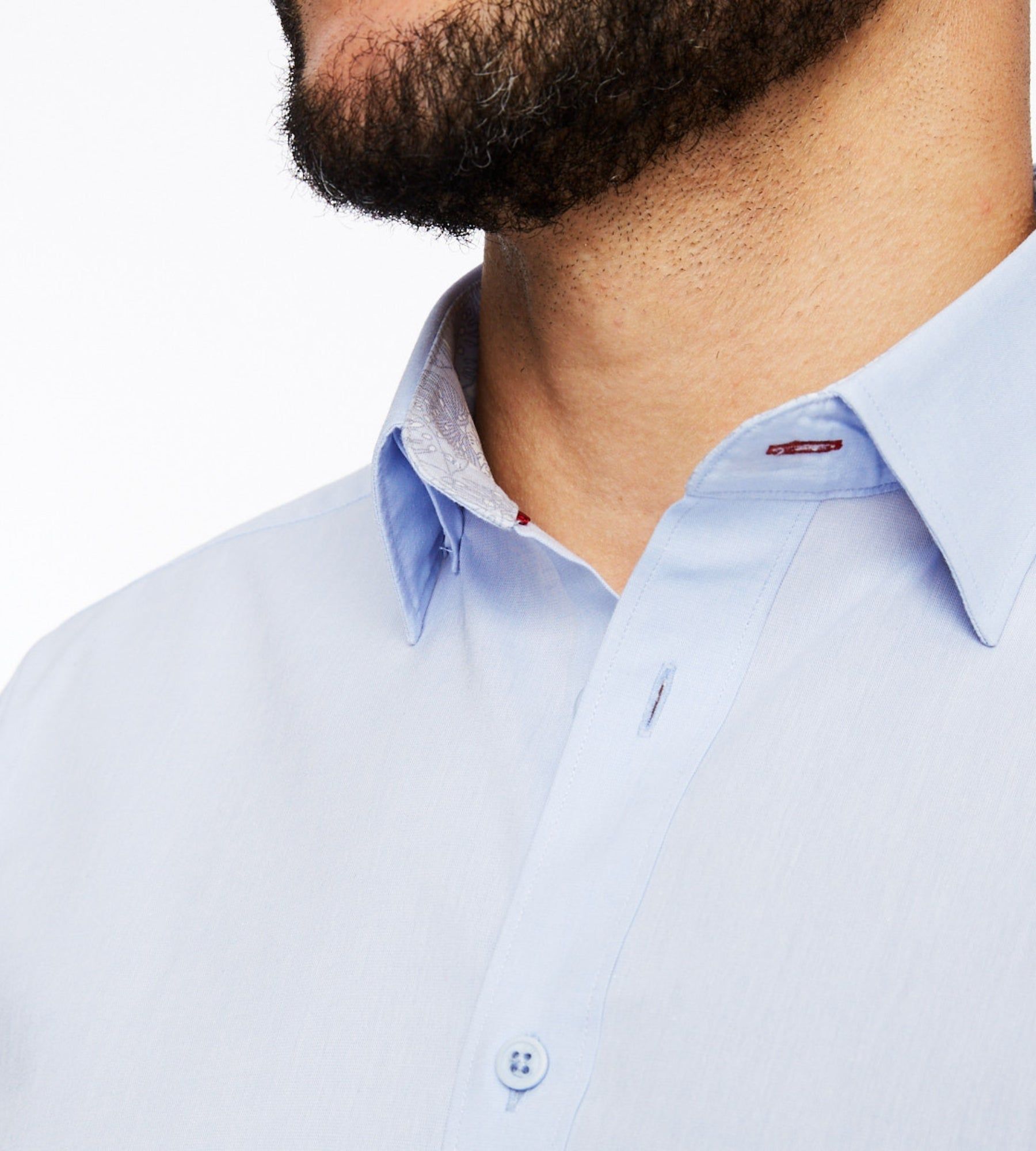 Linen-Blend Short Sleeve Sport Shirt sold by Mr. Big and Tall product image thumbnail 3