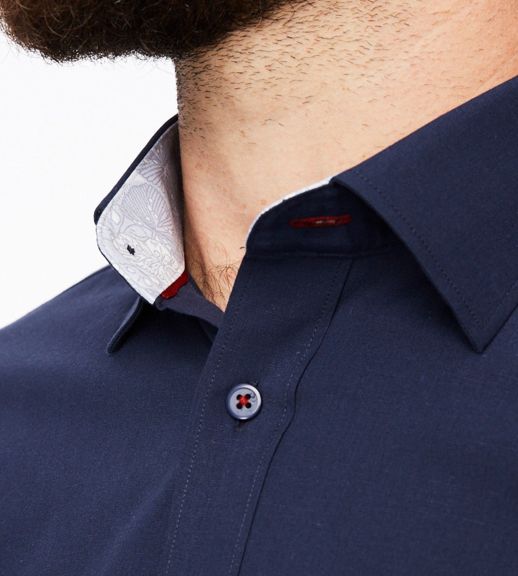 Linen-Blend Short Sleeve Sport Shirt sold by Mr. Big and Tall product image thumbnail 8