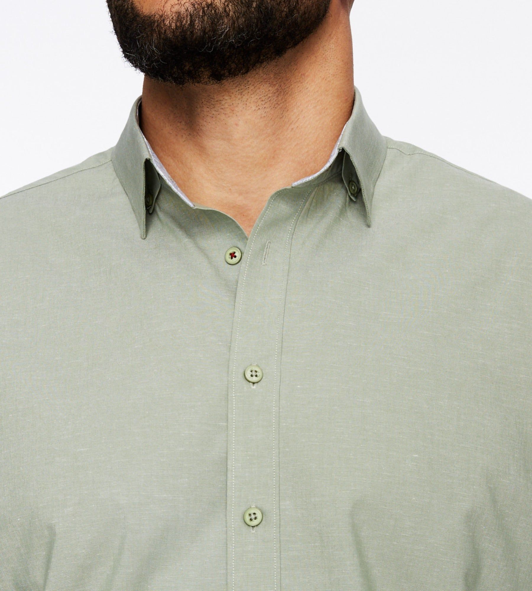Linen-Blend Short Sleeve Sport Shirt sold by Mr. Big and Tall product image thumbnail 14