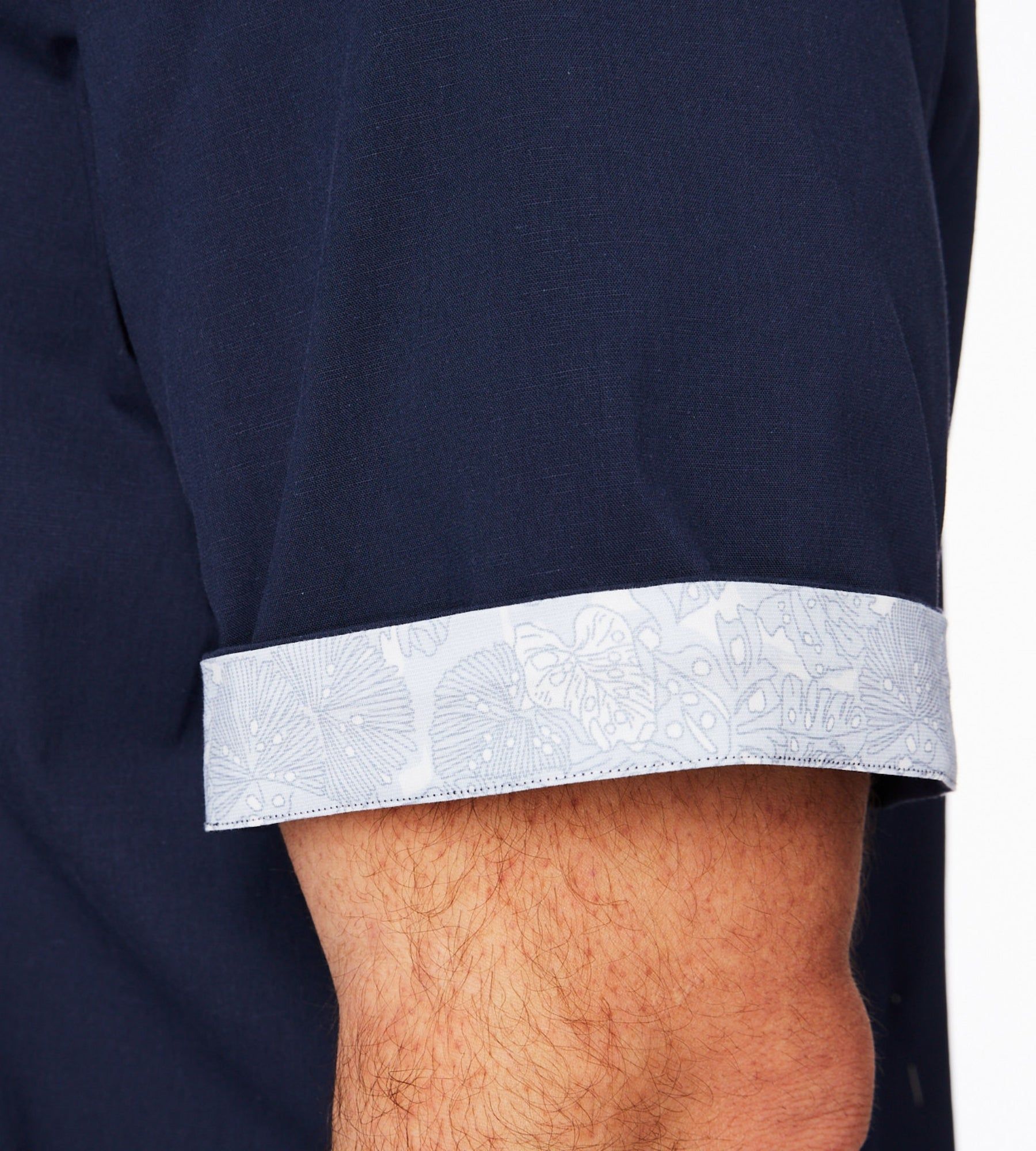 Linen-Blend Short Sleeve Sport Shirt sold by Mr. Big and Tall product image thumbnail 9