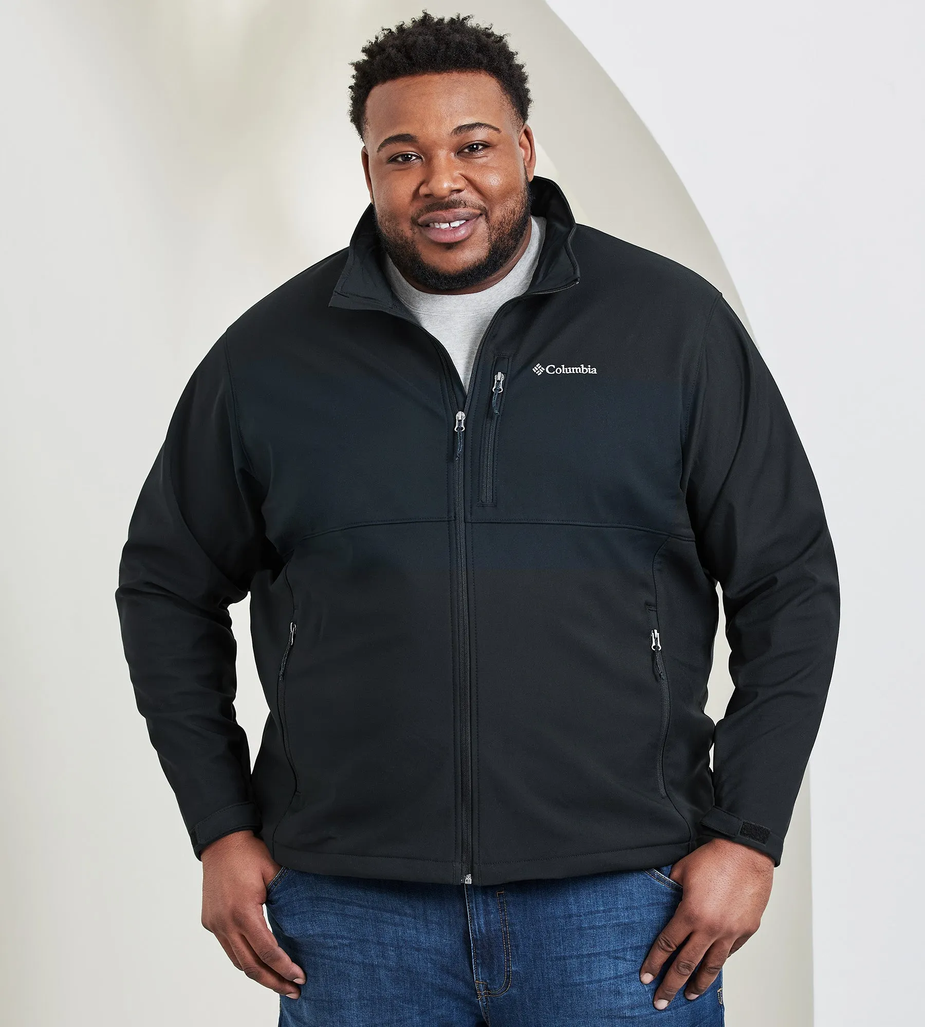 Ascender Softshell Jacket sold by Mr. Big and Tall product image thumbnail 4