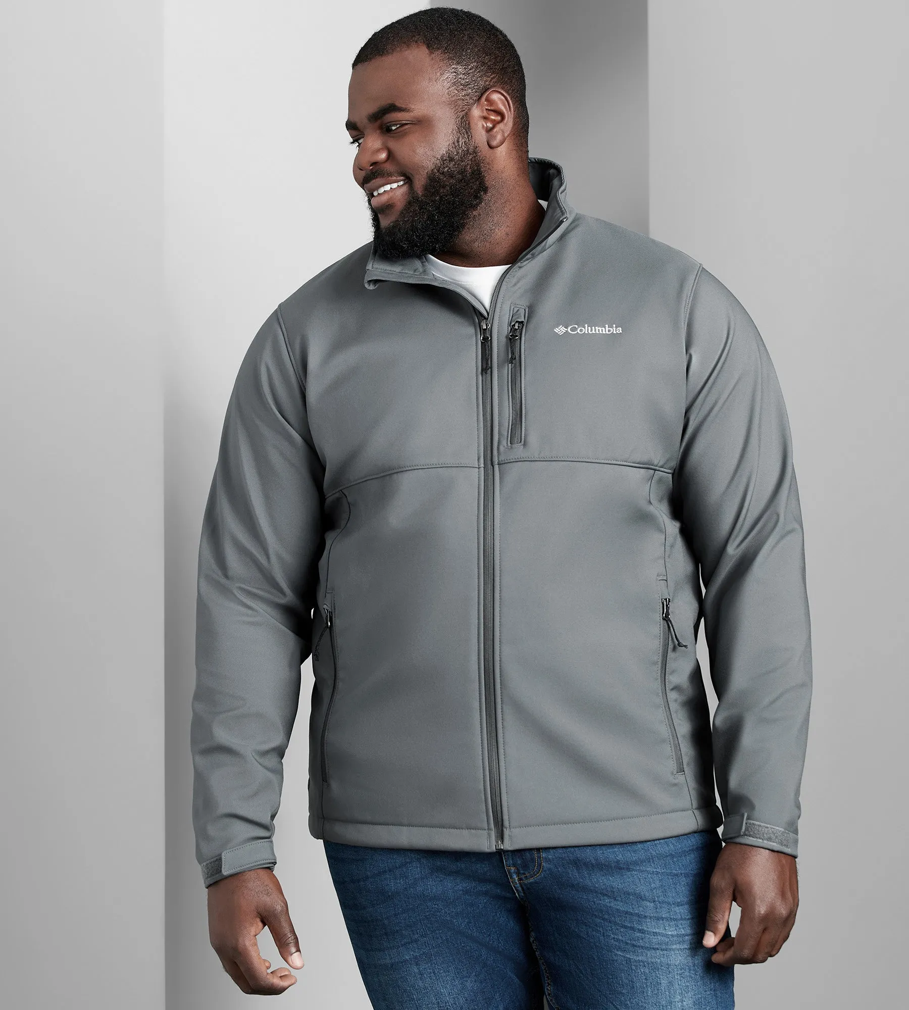 Ascender Softshell Jacket sold by Mr. Big and Tall product image thumbnail 5