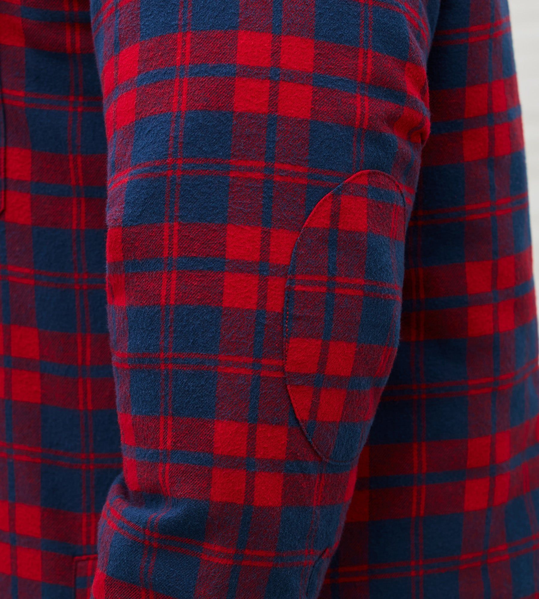 Fleece-Lined Flannel Shacket sold by Mr. Big and Tall product image thumbnail 3