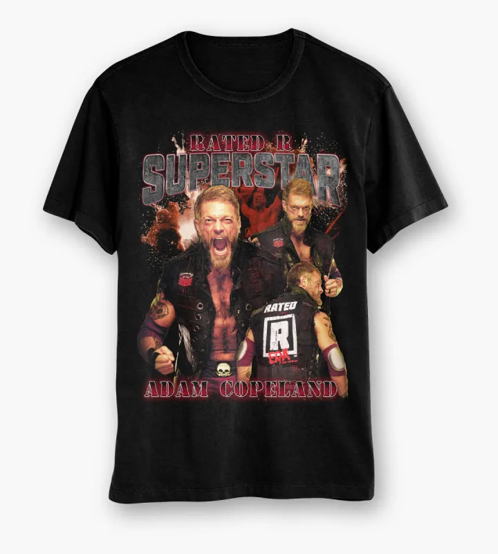 Edge Rated 'R' Superstar Pro Wrestling Graphic Tee sold by Mr. Big and Tall