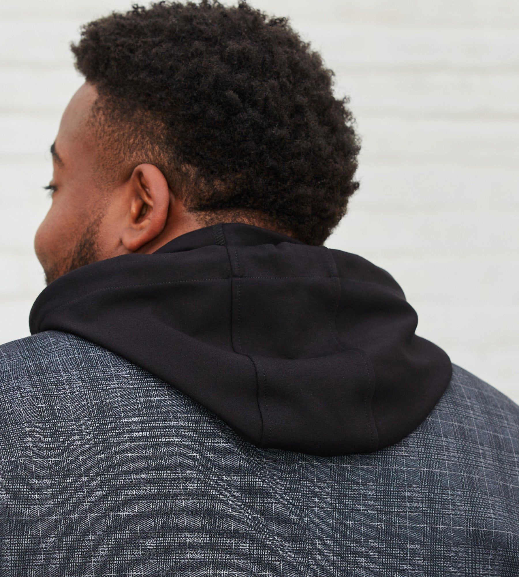 Modern Fit 2-In-1 Knit Hooded Blazer With Detachable Hood sold by Mr. Big and Tall product image thumbnail 4