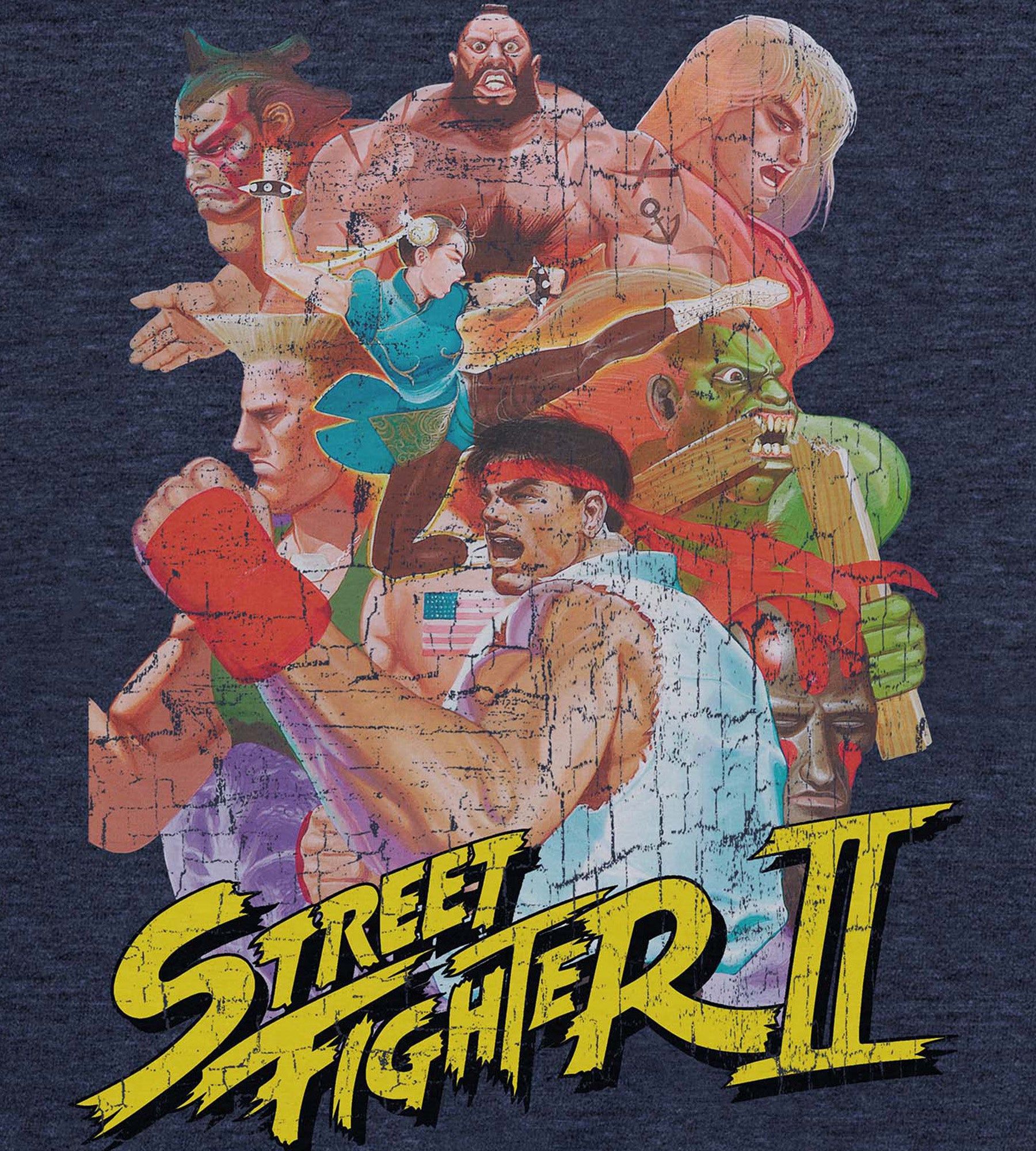 Street Fighter Graphic Tee sold by Mr. Big and Tall product image thumbnail 2