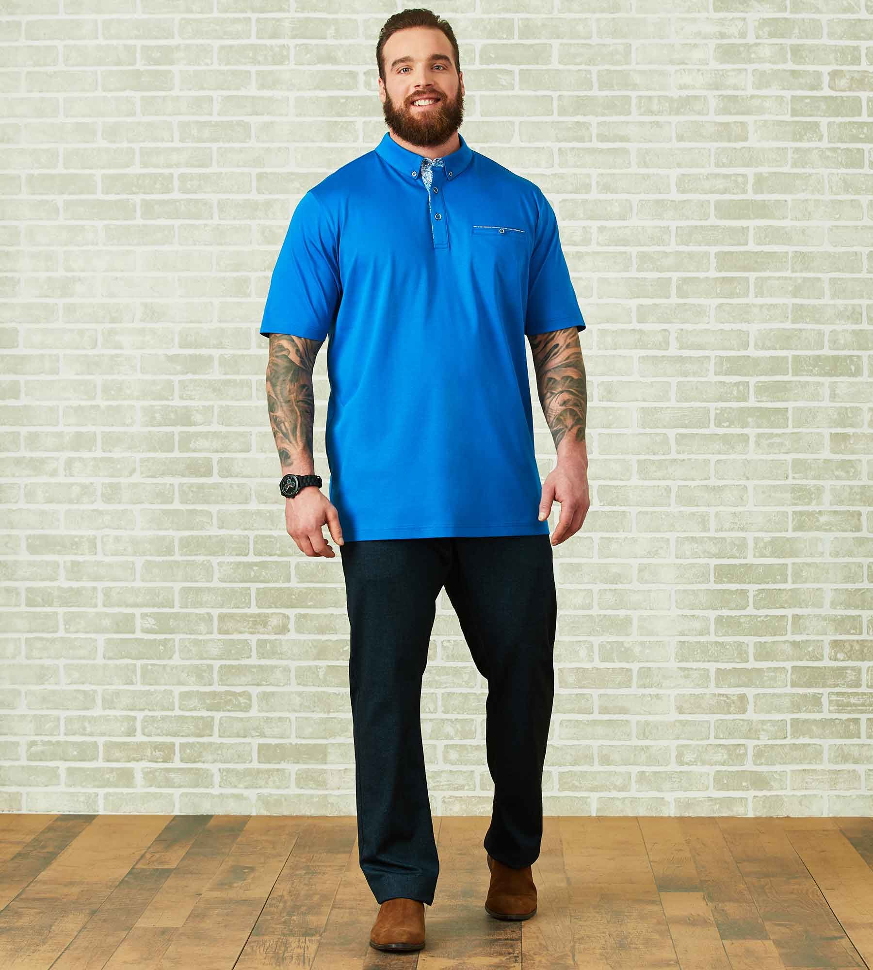 Liquid Cotton Polo sold by Mr. Big and Tall product image thumbnail 3