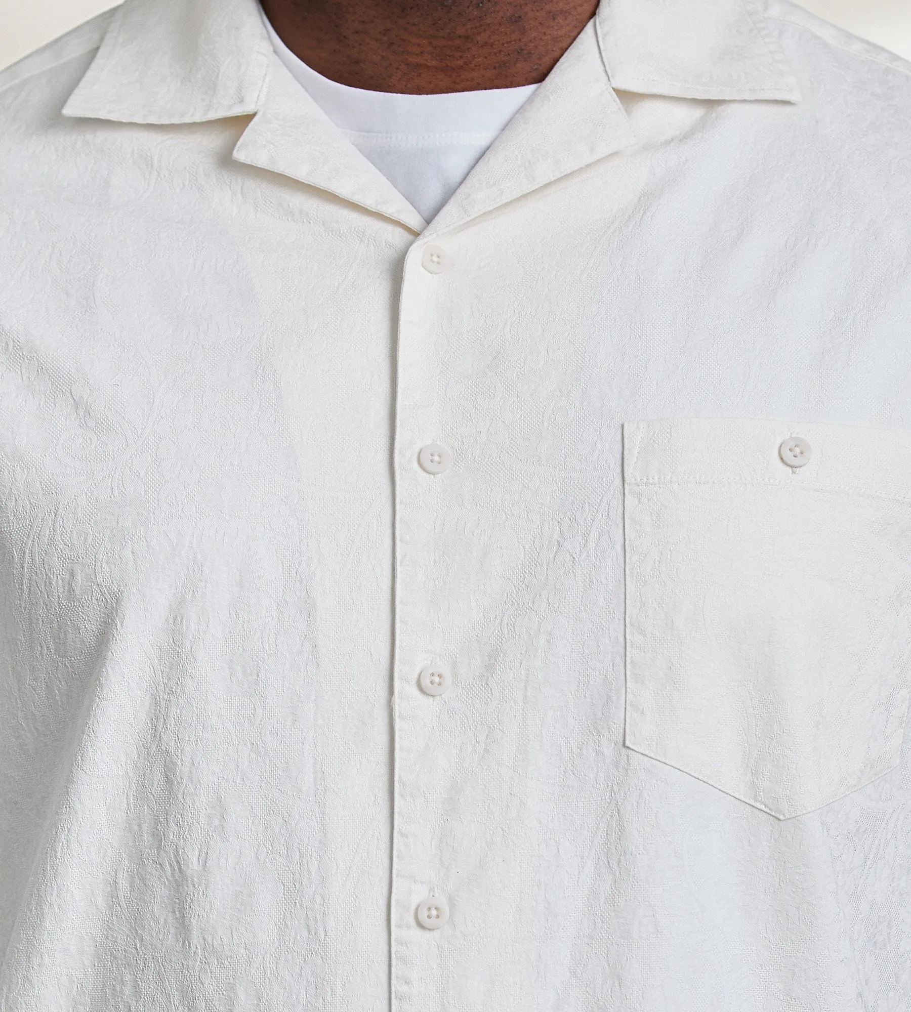 Solid Resort Short Sleeve Sport Shirt sold by Mr. Big and Tall product image thumbnail 4