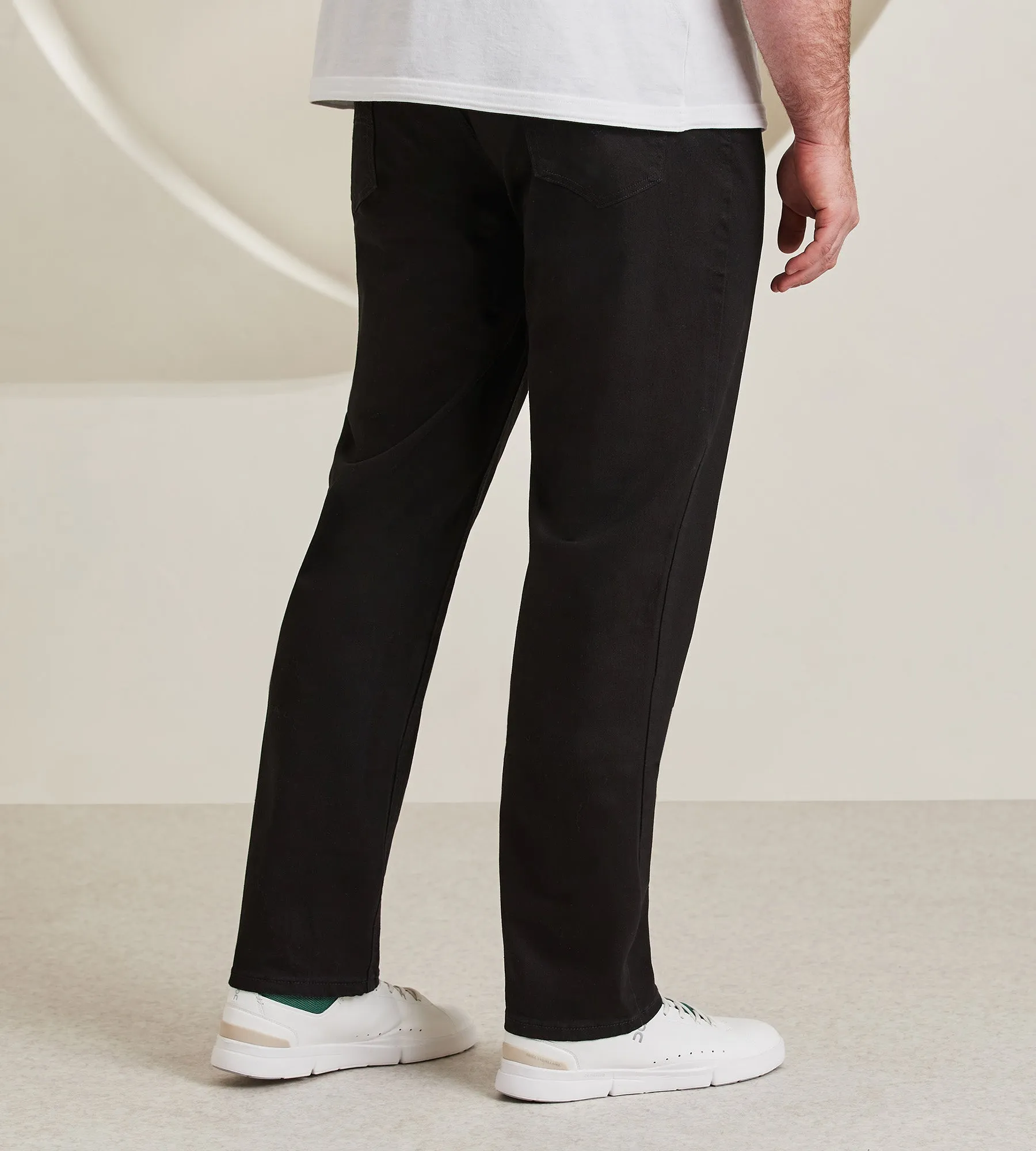 Athletic Fit Five-Pocket Jeans sold by Mr. Big and Tall product image thumbnail 3