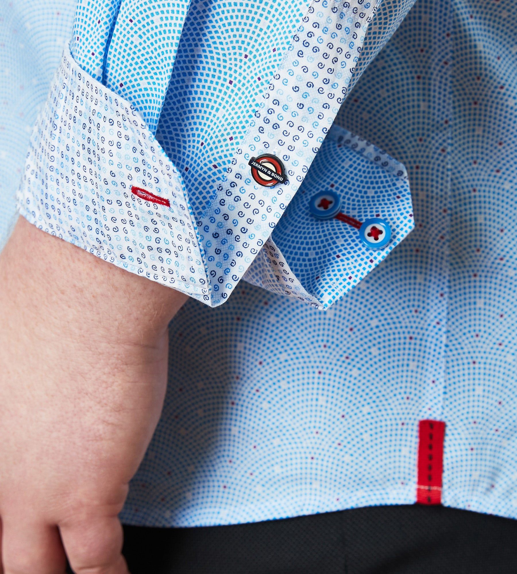 Non-Iron Double Collar Long Sleeve Sport Shirt sold by Mr. Big and Tall product image thumbnail 4