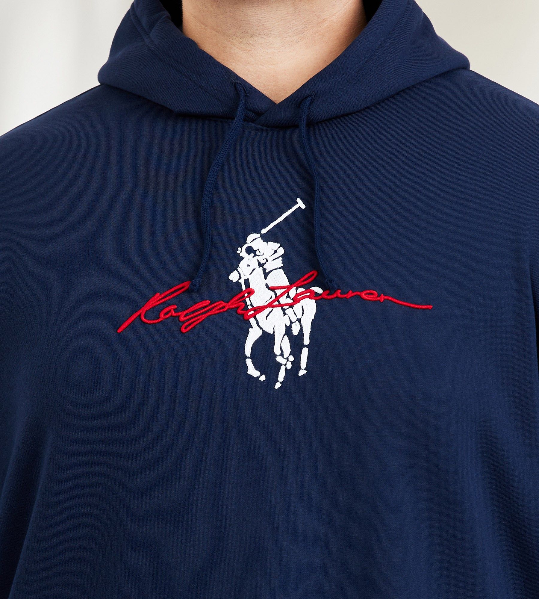 Graphic Fleece Polo Pony Hoodie sold by Mr. Big and Tall product image thumbnail 2