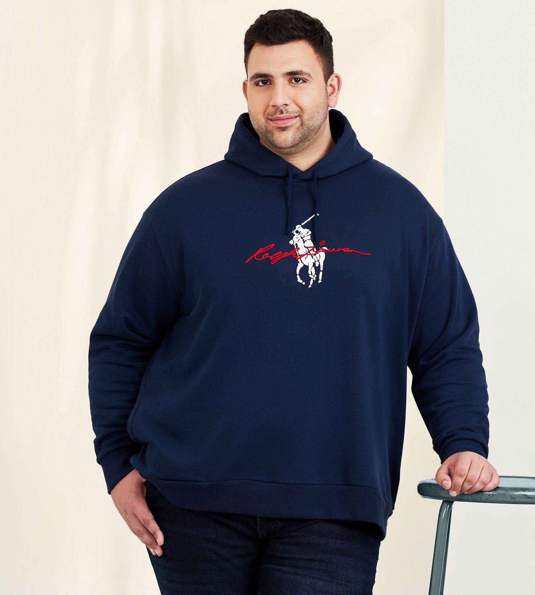 Graphic Fleece Polo Pony Hoodie sold by Mr. Big and Tall