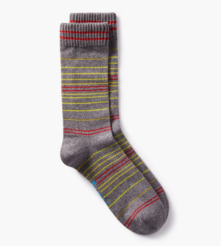 Diabetic Mid-Calf Striped Socks sold by Mr. Big and Tall