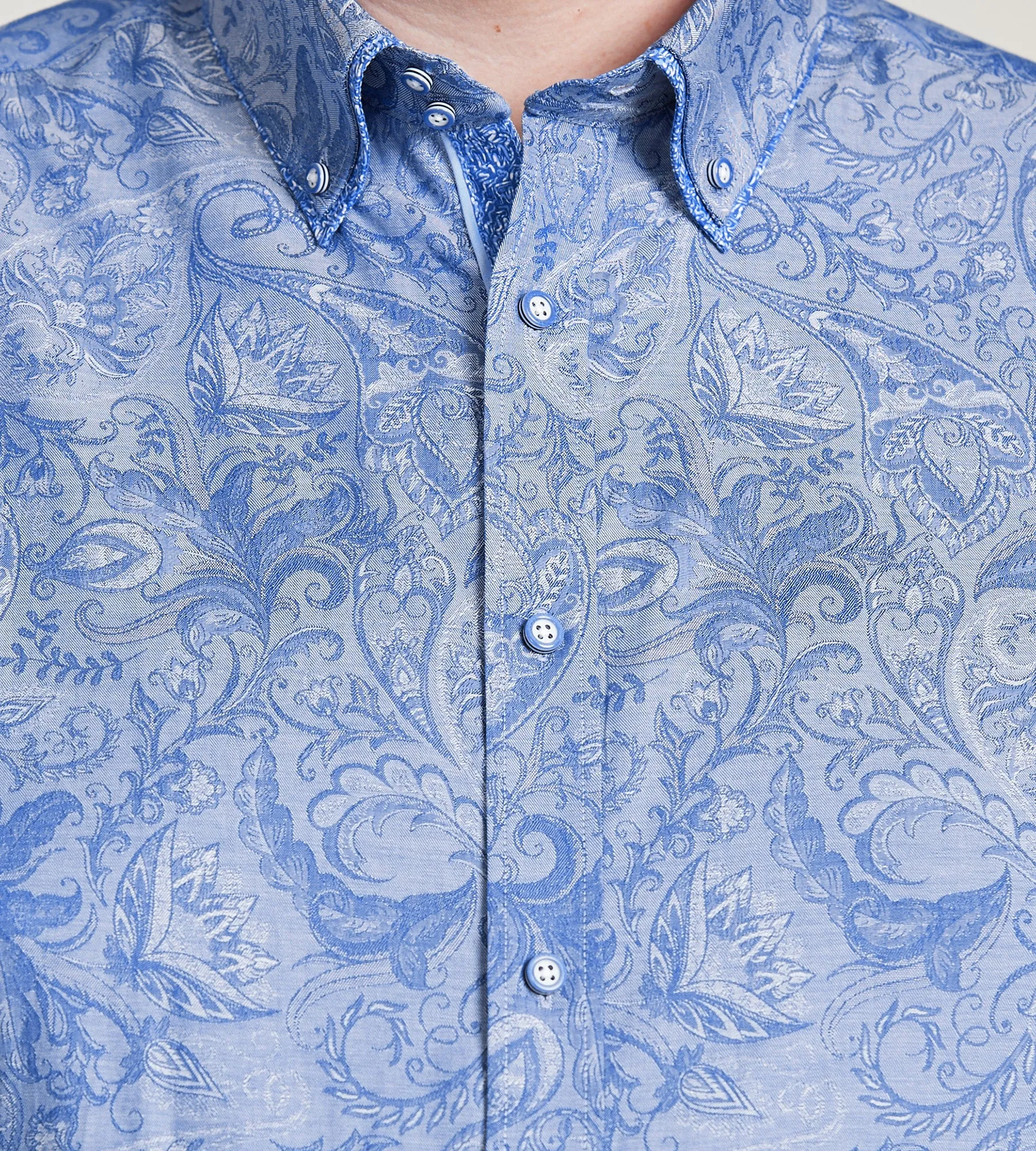 Double Collar Sport Shirt sold by Mr. Big and Tall product image thumbnail 2