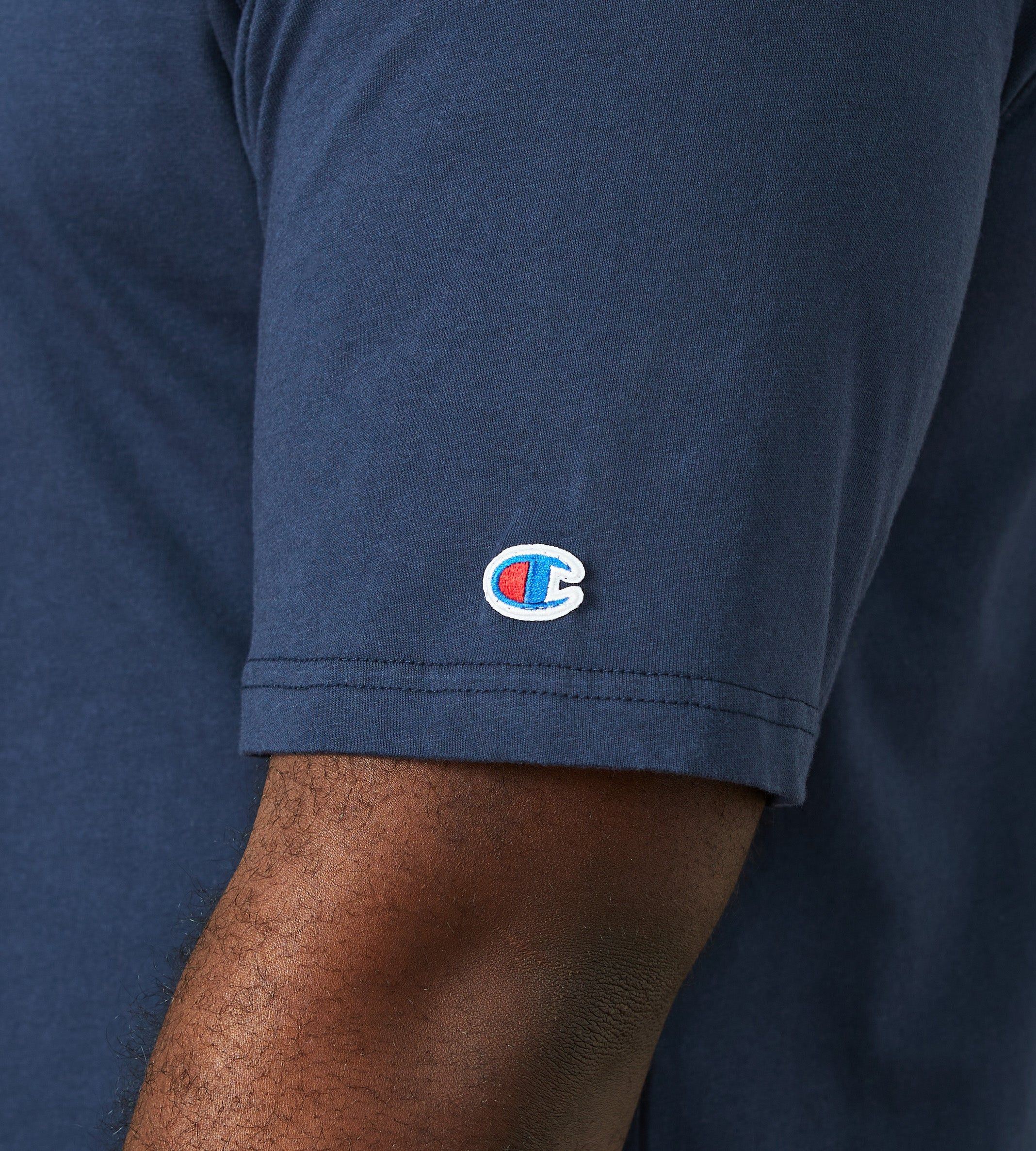 Faux Quilt ''Script'' Logo Tee sold by Mr. Big and Tall product image thumbnail 6