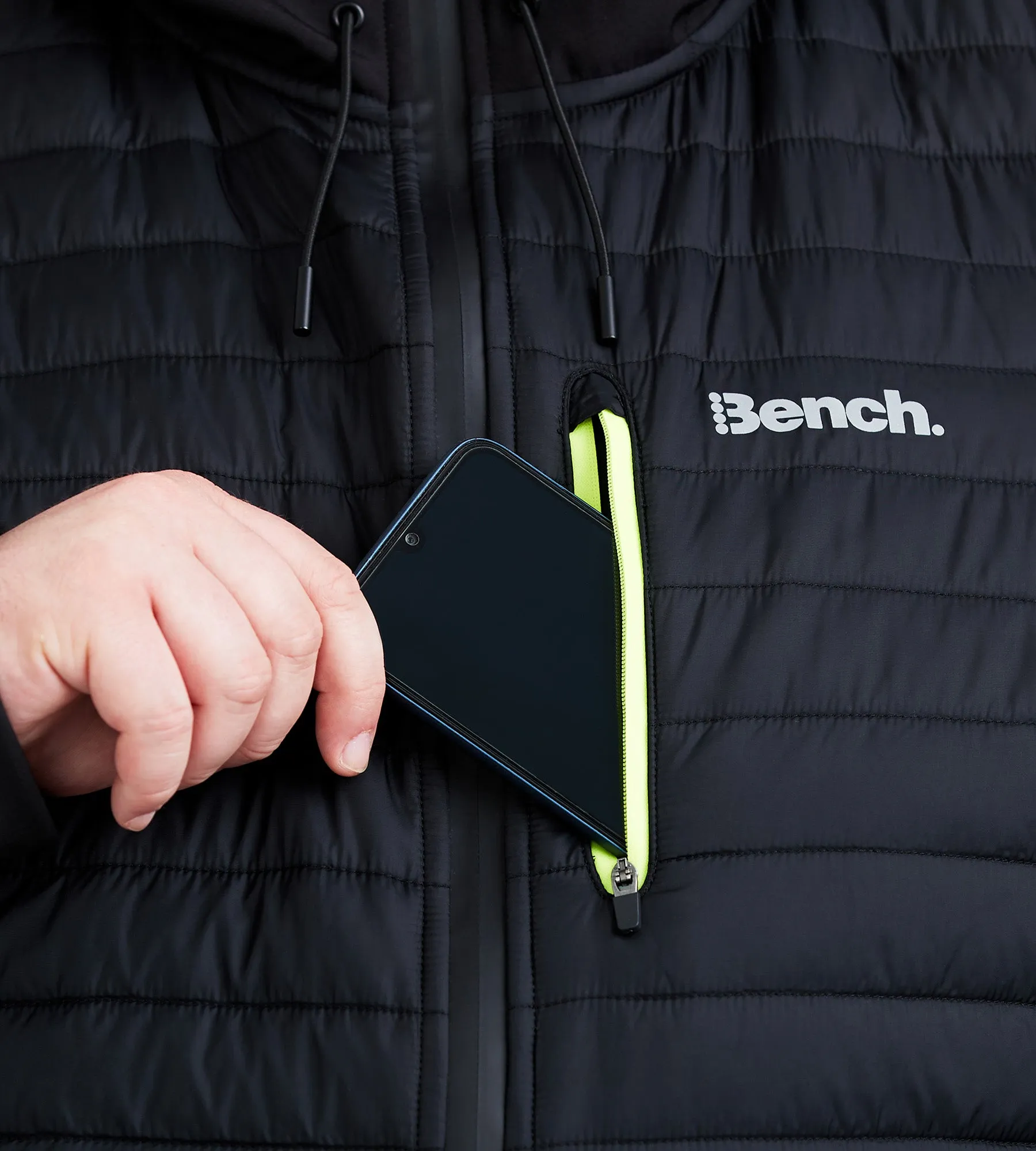 Hybrid Hooded Jacket sold by Mr. Big and Tall product image thumbnail 4