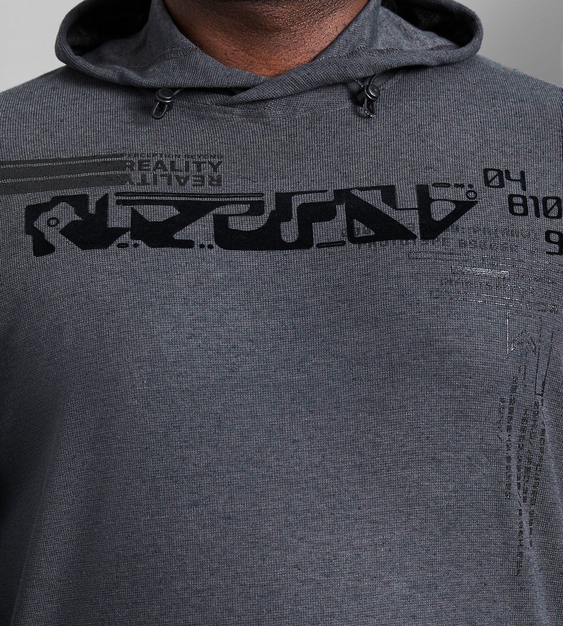 Long Sleeve Hooded Graphic Tee sold by Mr. Big and Tall product image thumbnail 2