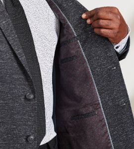 Modern Fit Tonal Knit Sport Jacket sold by Mr. Big and Tall