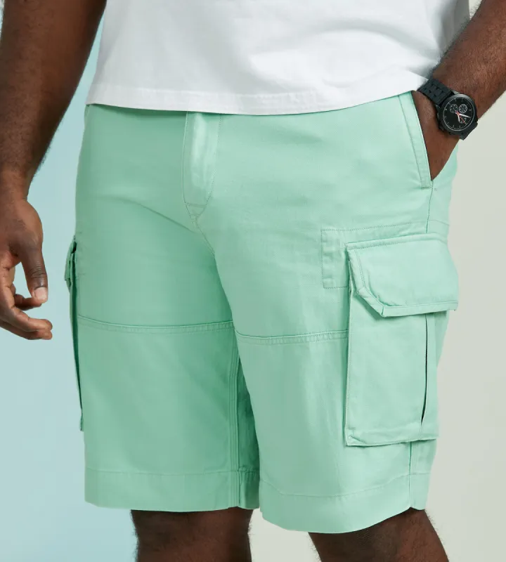 Slub Twill Cargo Short sold by Mr. Big and Tall