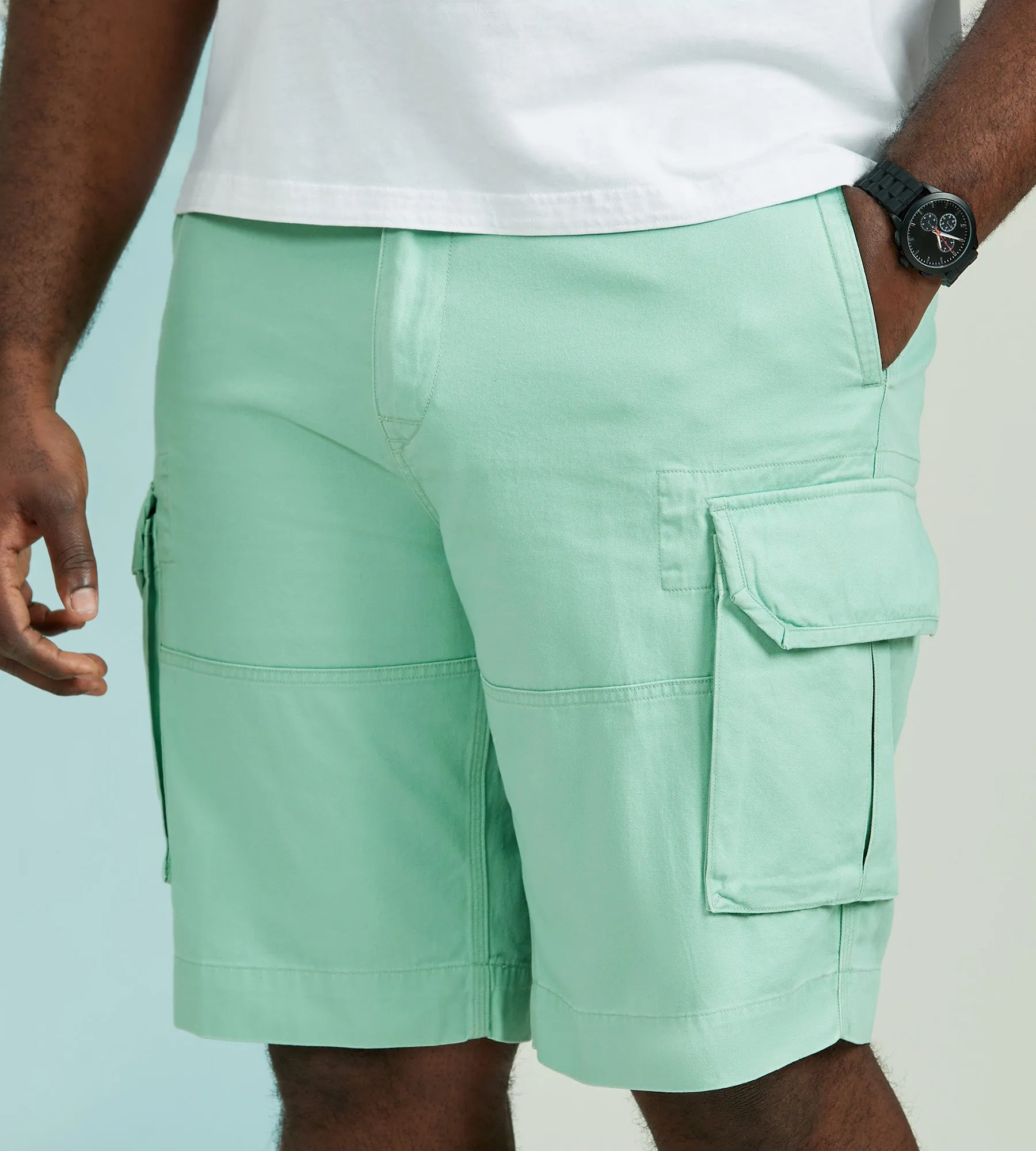 Slub Twill Cargo Short sold by Mr. Big and Tall