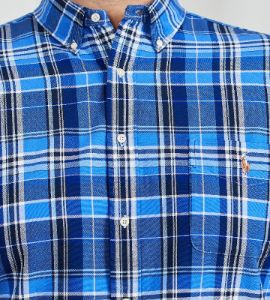 Plaid Oxford Short Sleeve Sport Shirt sold by Mr. Big and Tall