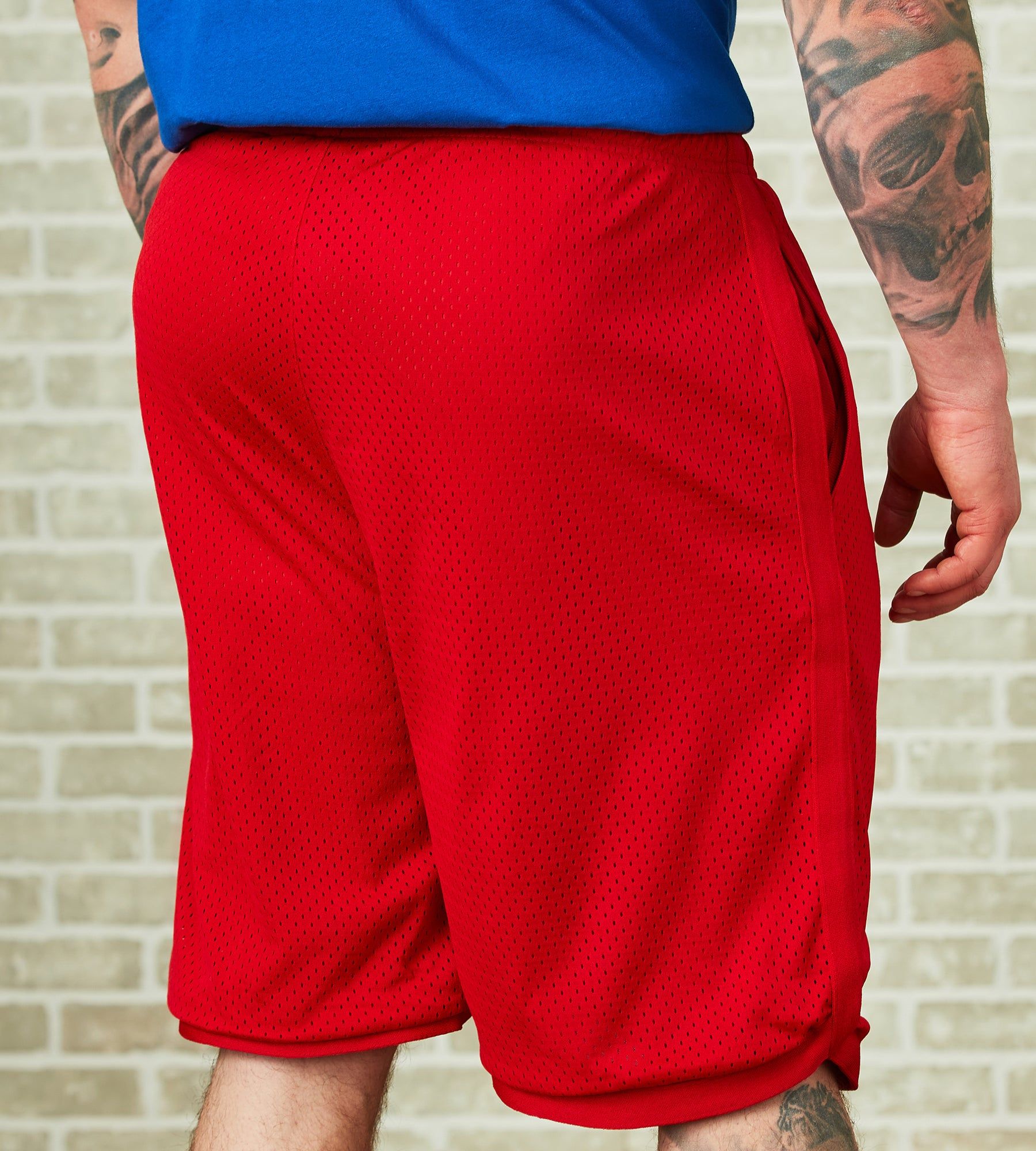 Mesh Basketball Shorts sold by Mr. Big and Tall product image thumbnail 3