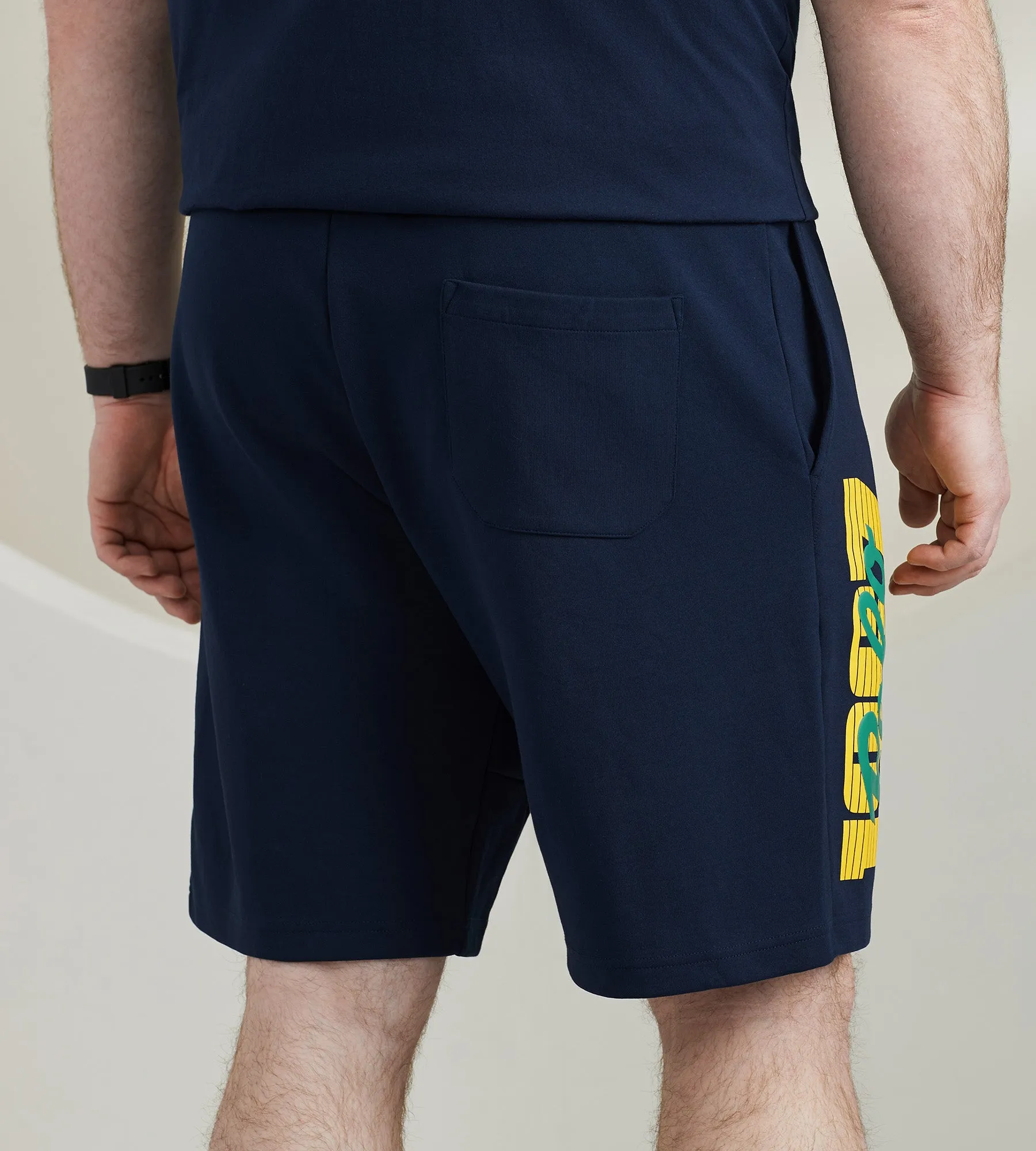 Logo Double Knit Shorts sold by Mr. Big and Tall product image thumbnail 3