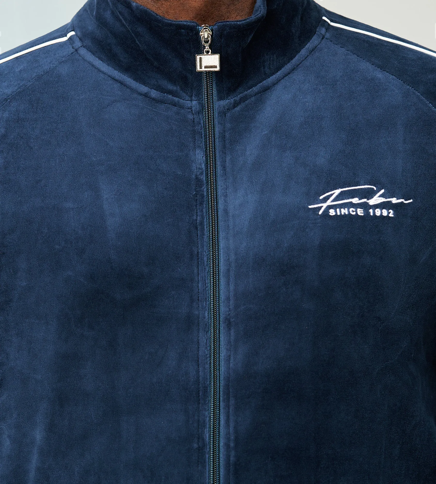 Velour Track Jacket sold by Mr. Big and Tall product image thumbnail 2