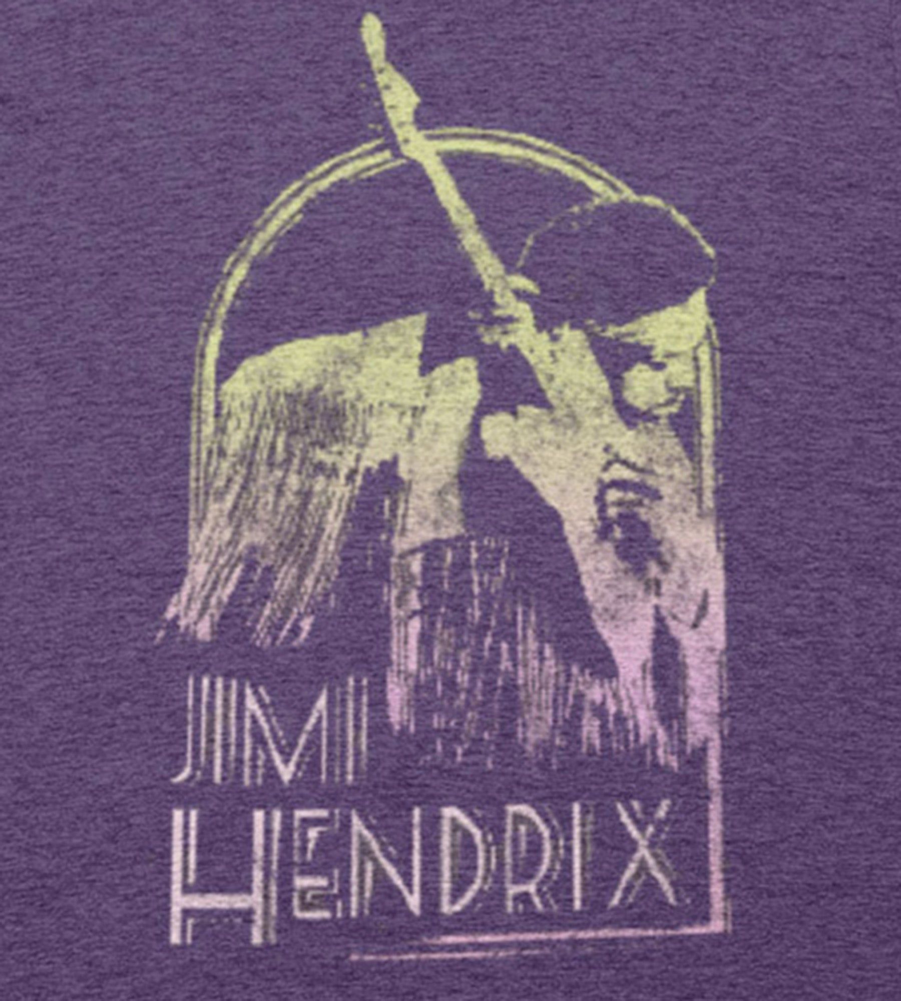 Jimi Hendrix Graphic Tee sold by Mr. Big and Tall product image thumbnail 2