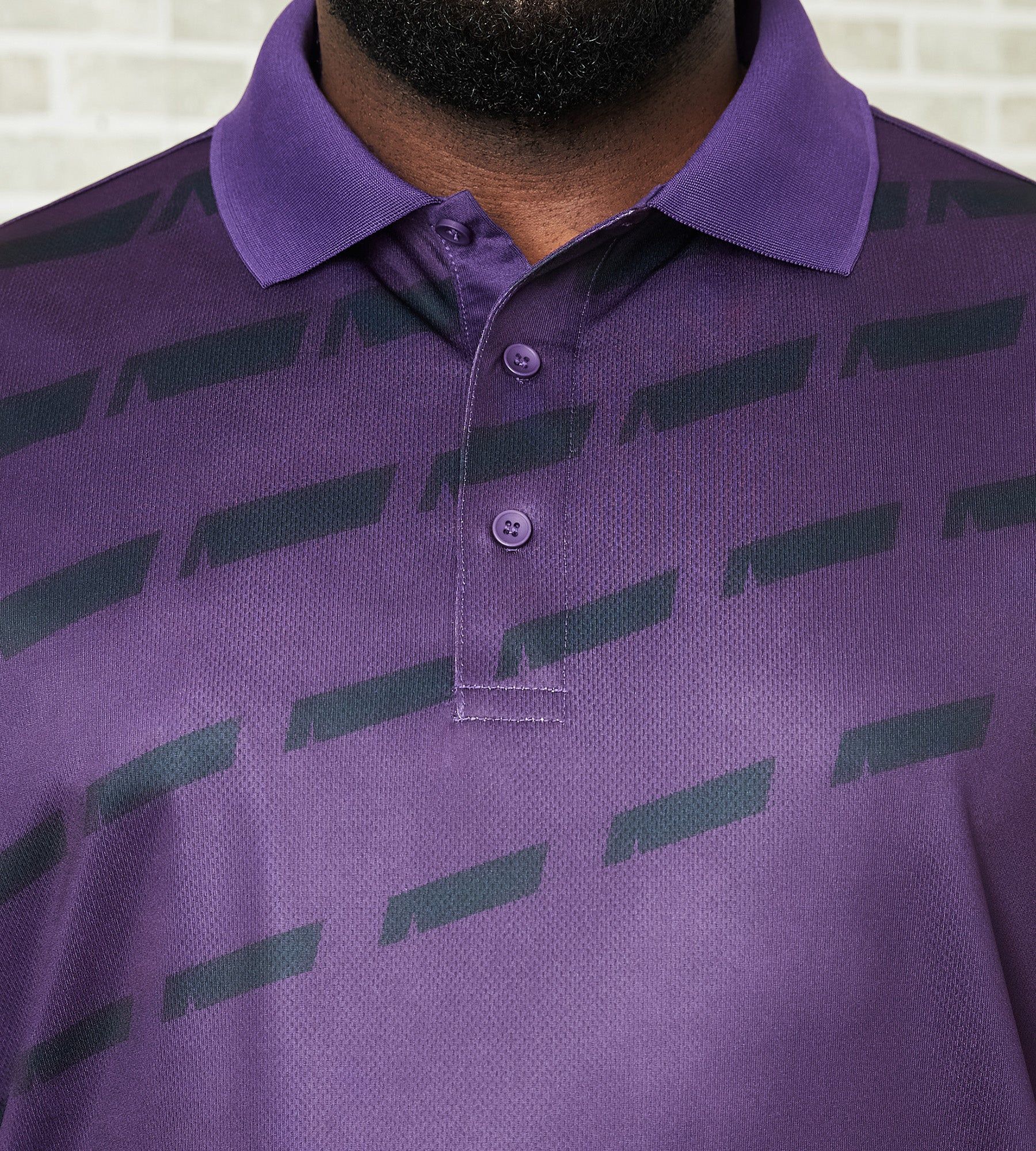 Active Diagonal Stripe Polo sold by Mr. Big and Tall product image thumbnail 2